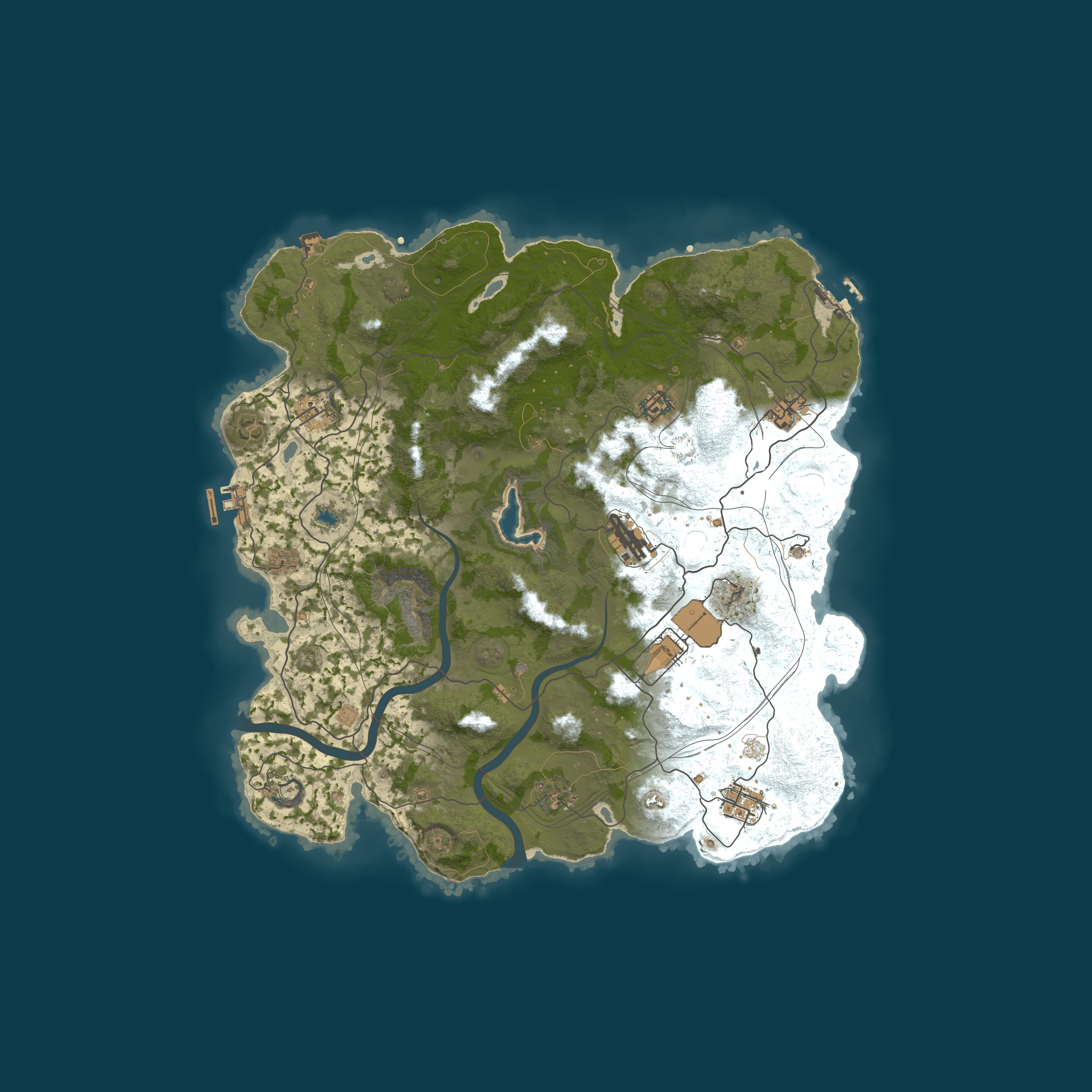 Rust map 4000/1337