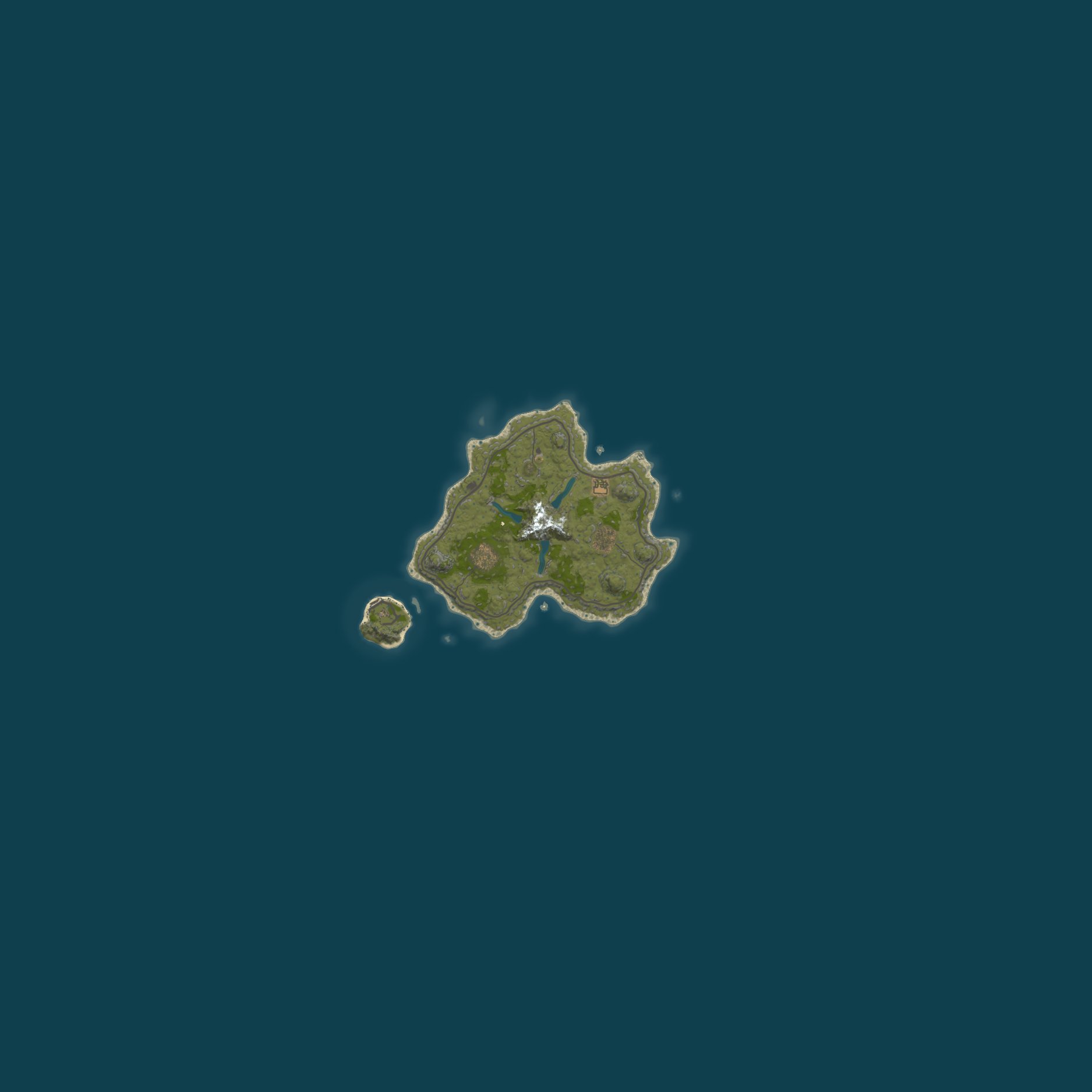 Map for [US] Rusty Rails - 10x No BPs » One Grid / 1 Grid / Small