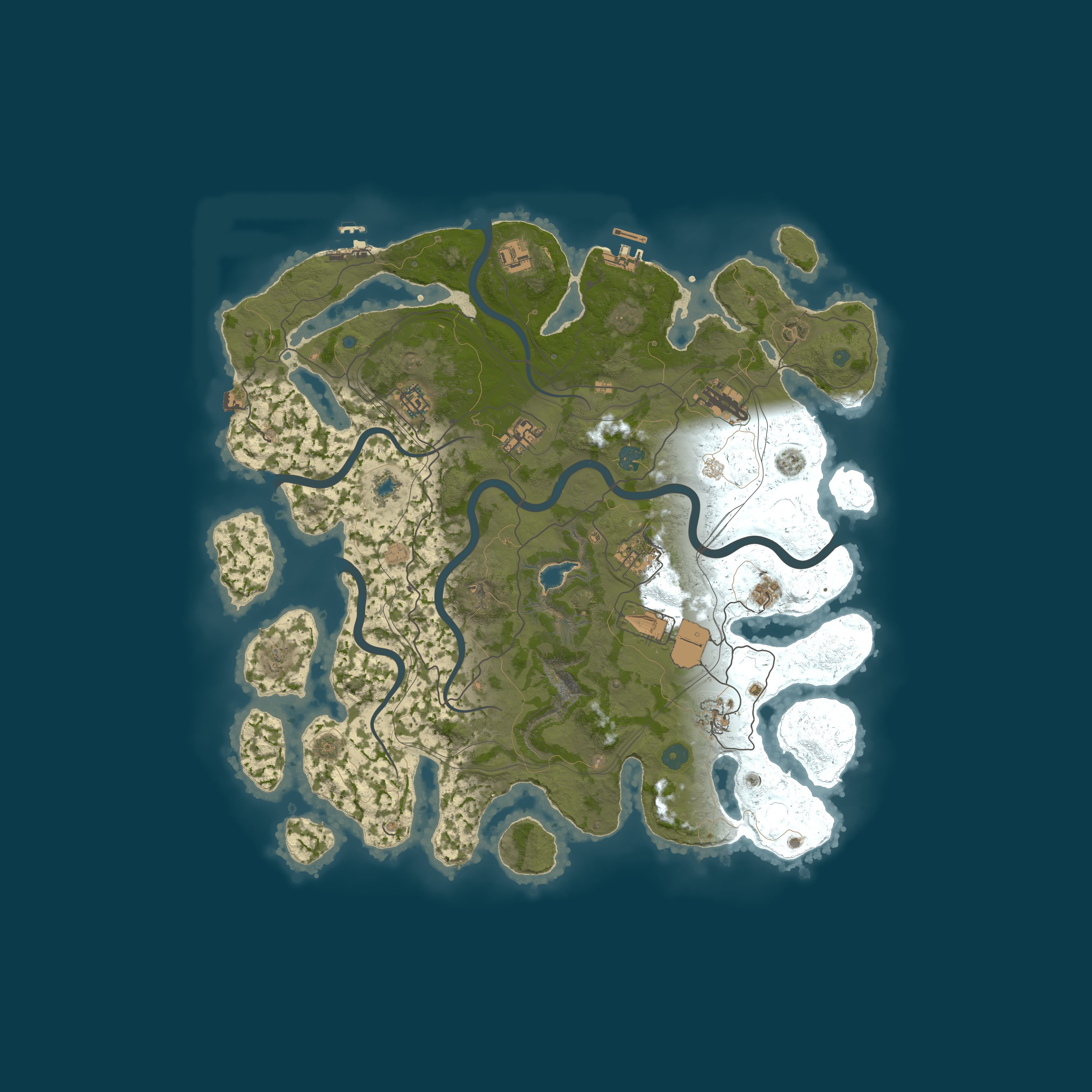 Rust map 4250/1337