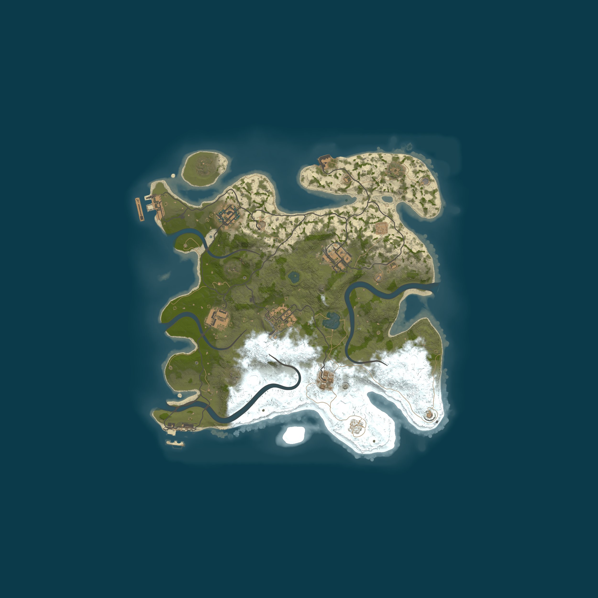 Map for [NEW] BuenosAires Rust | SOLO/DUO | Semanal | Vanilla