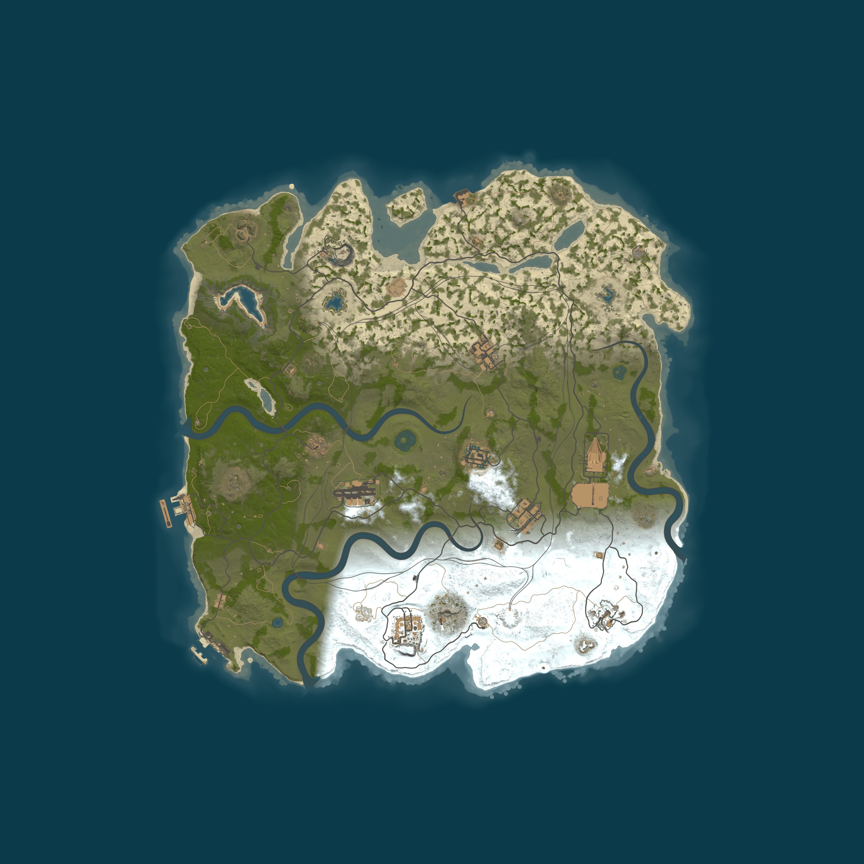 Map for Rustafied.com - US Main