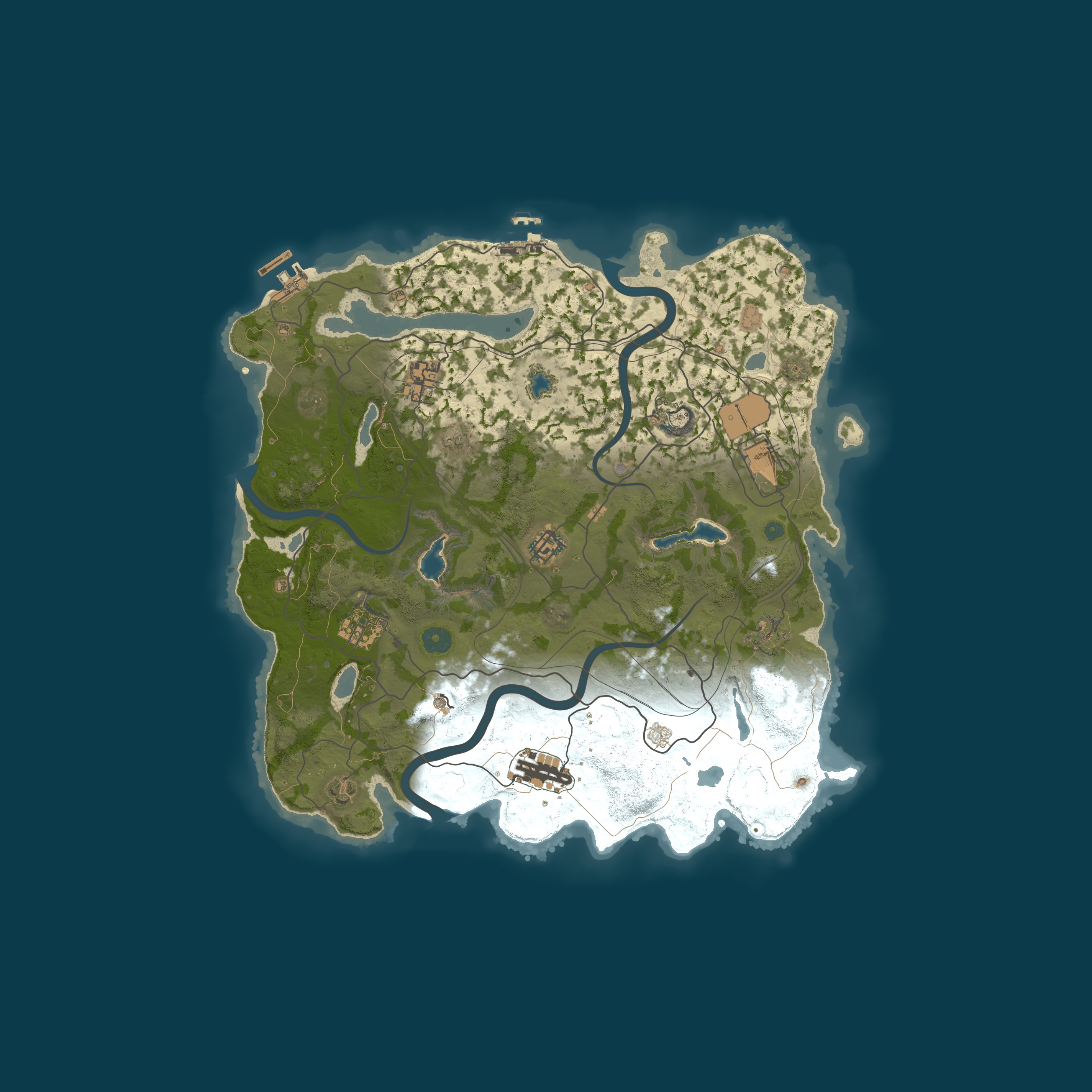 Rust map 3700/1337