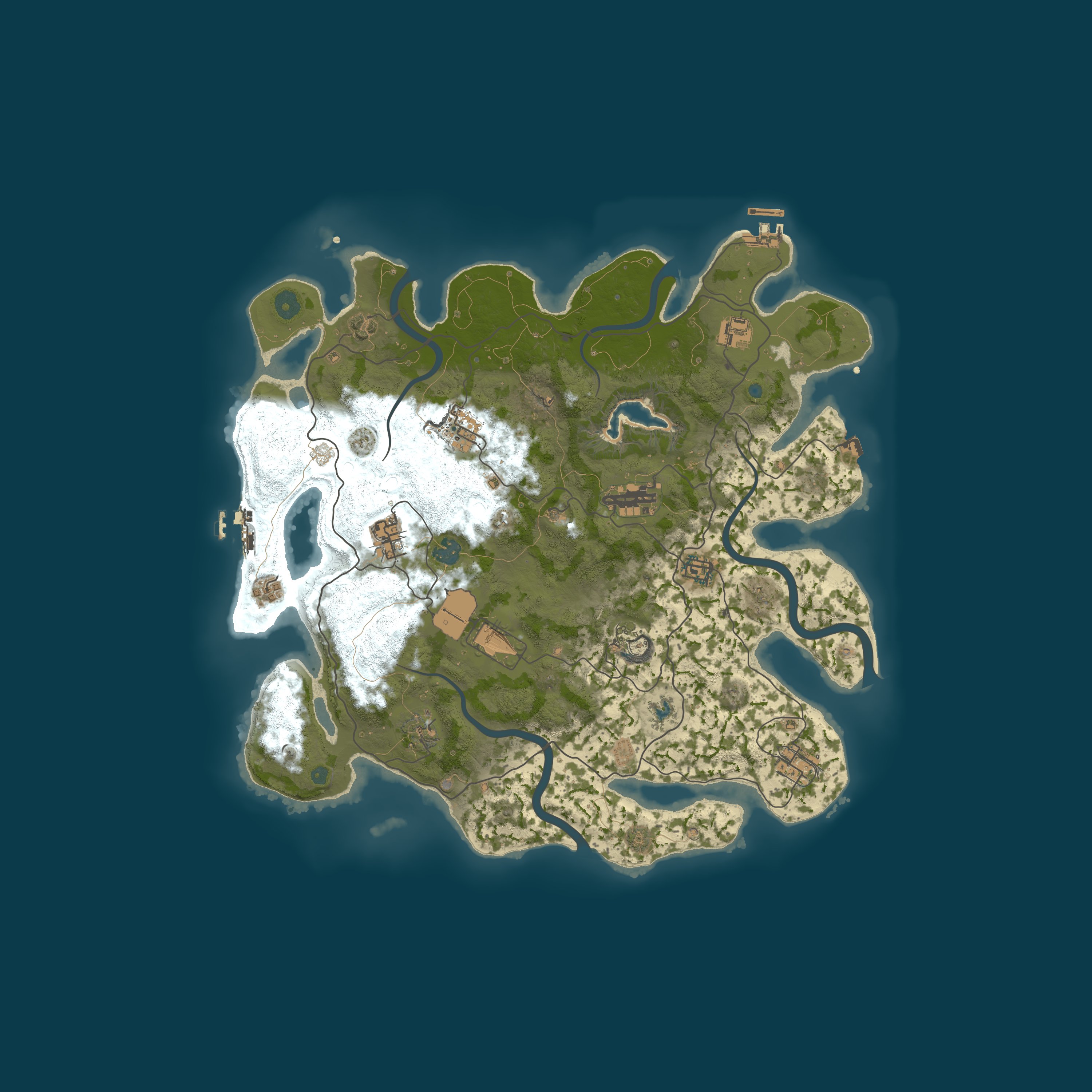 Rust map 4000/6739