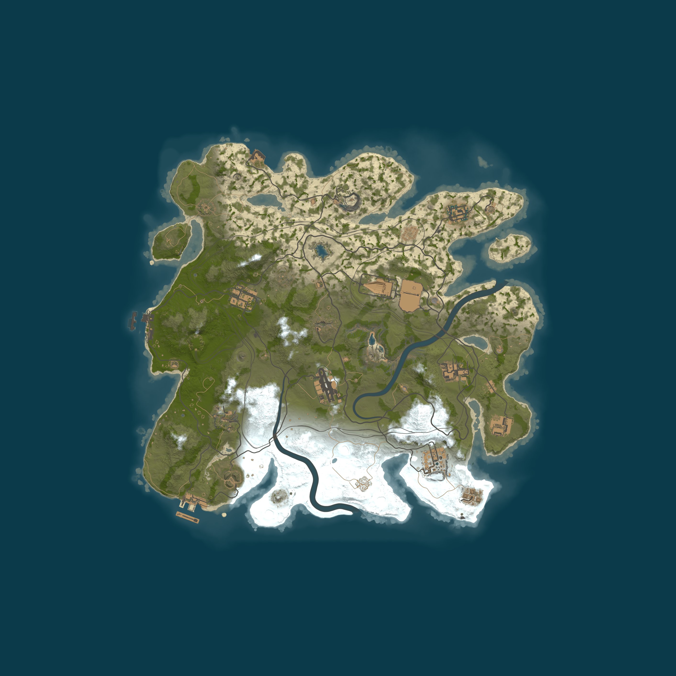 Rust map 3650/1337