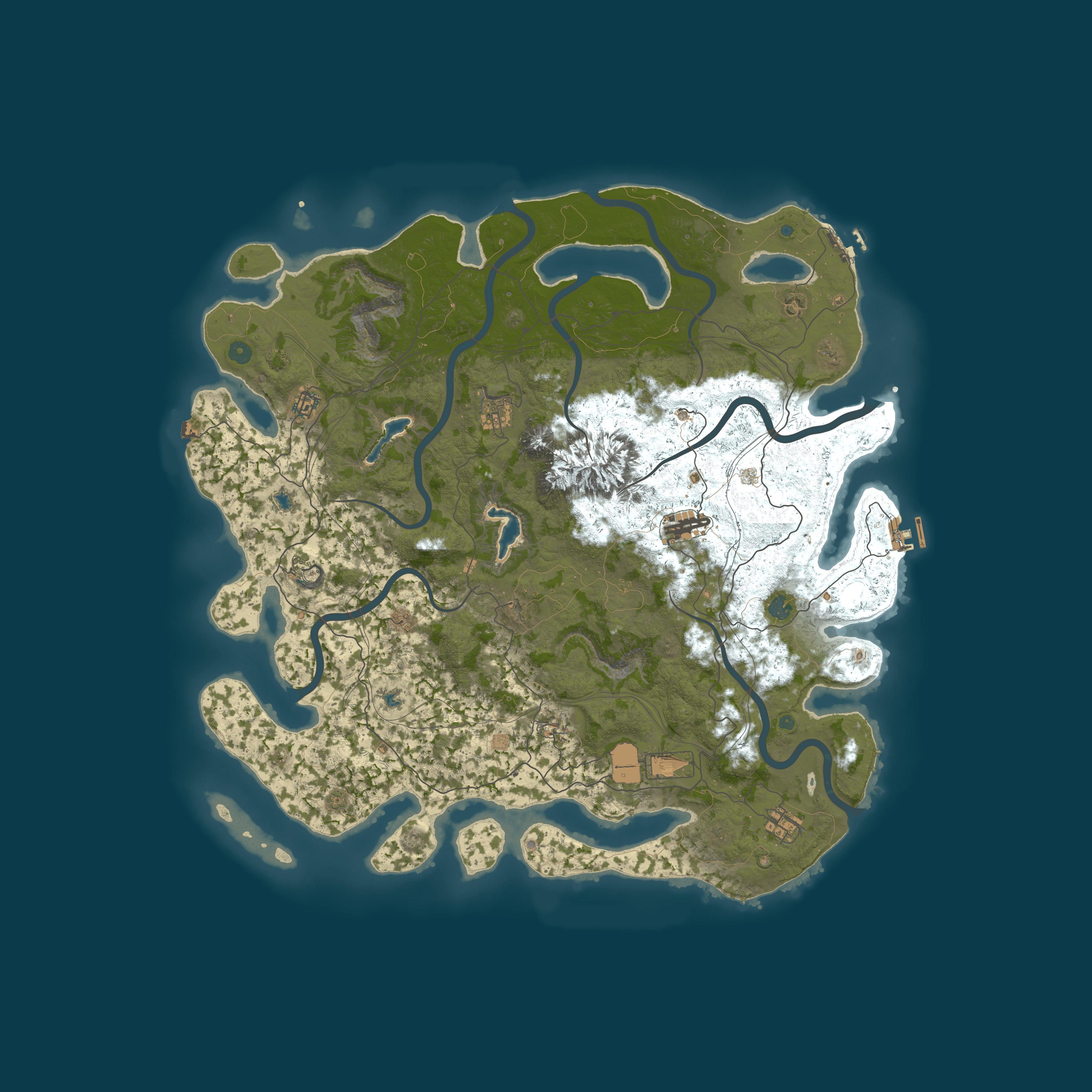 Map for Rust Server