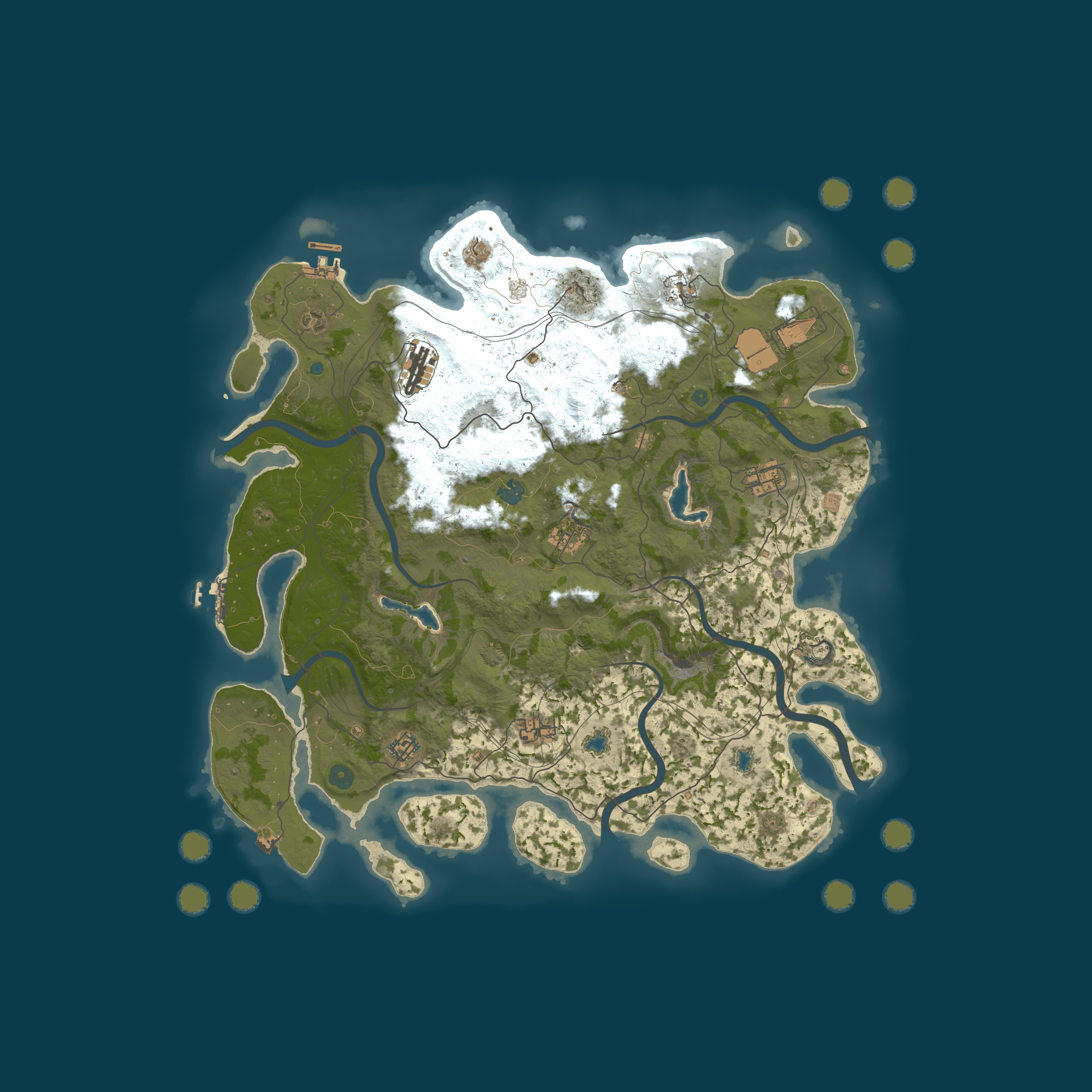 Map for Wild Mushroom (WMG) | PVE | BiWeekly | No Tech Tree | Zombies