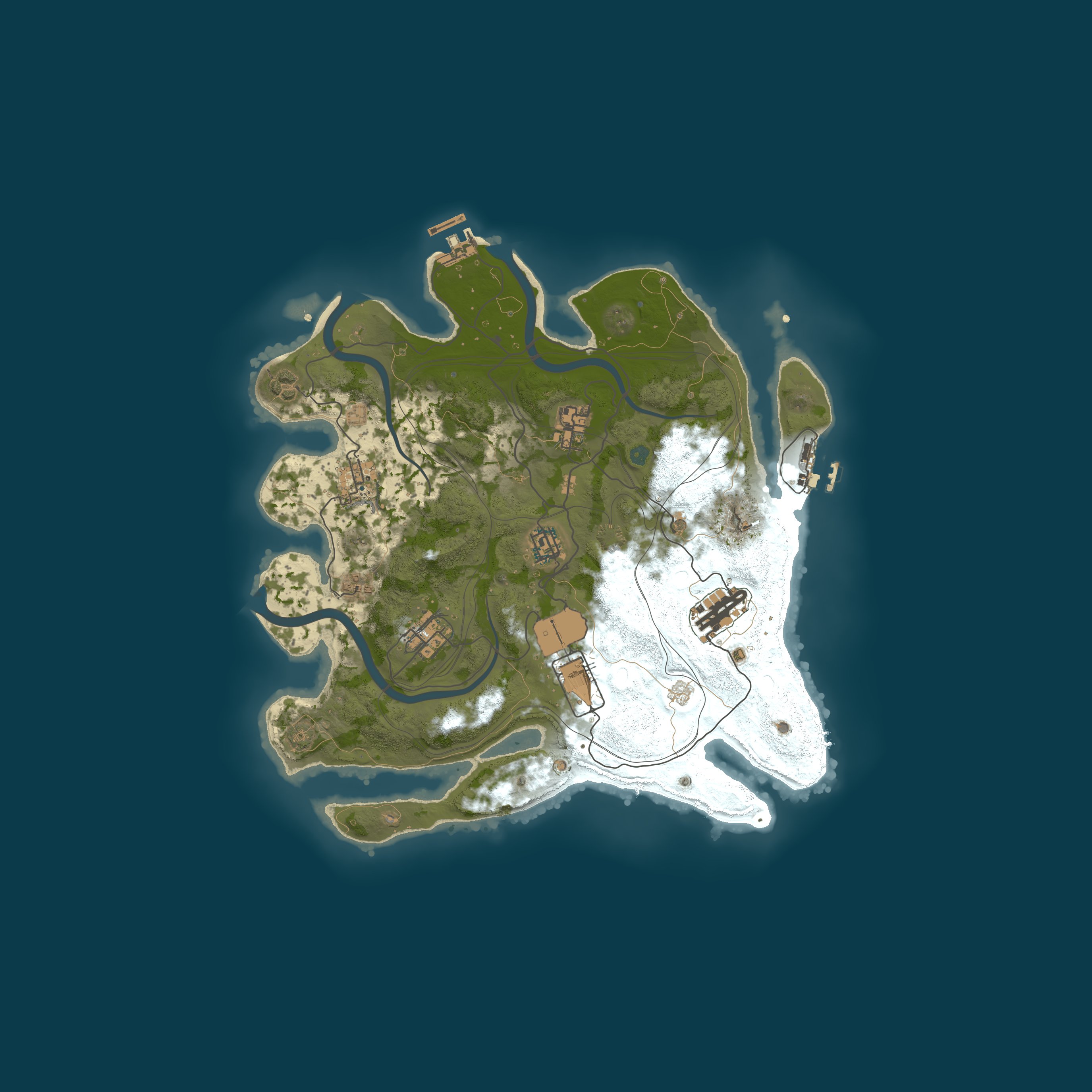 Rust map 3500/1337