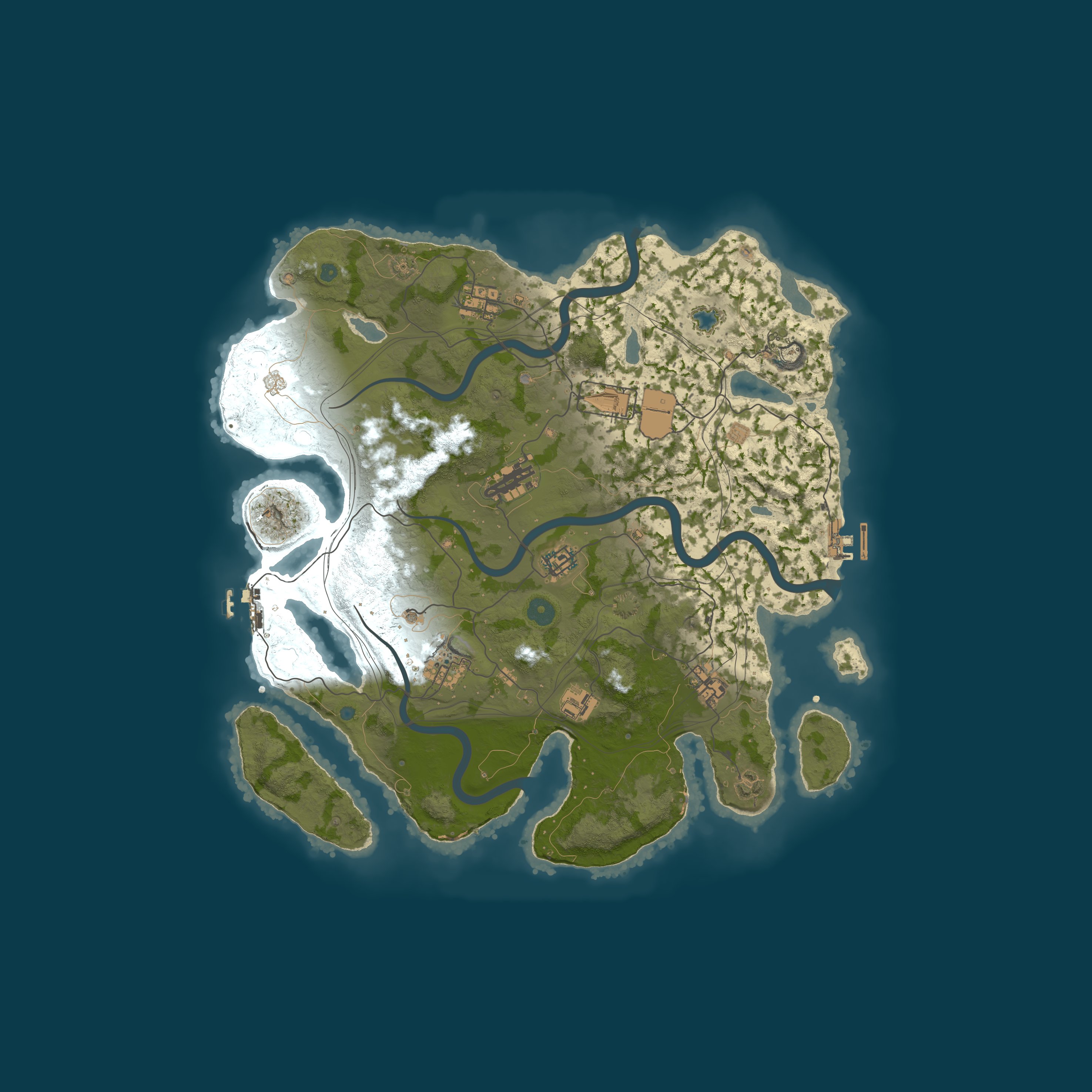 Rust map 3900/1