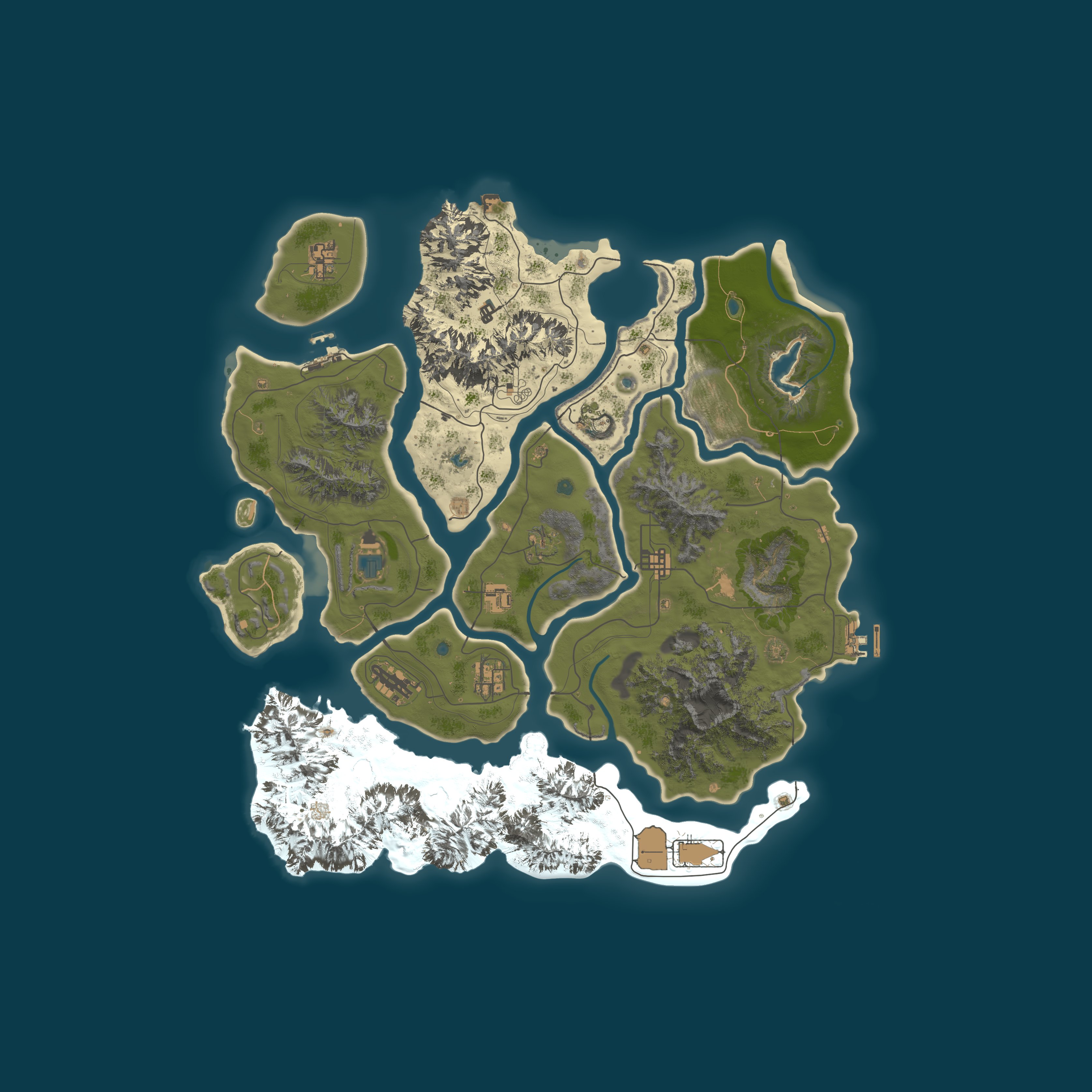 Rust map 4700/1337