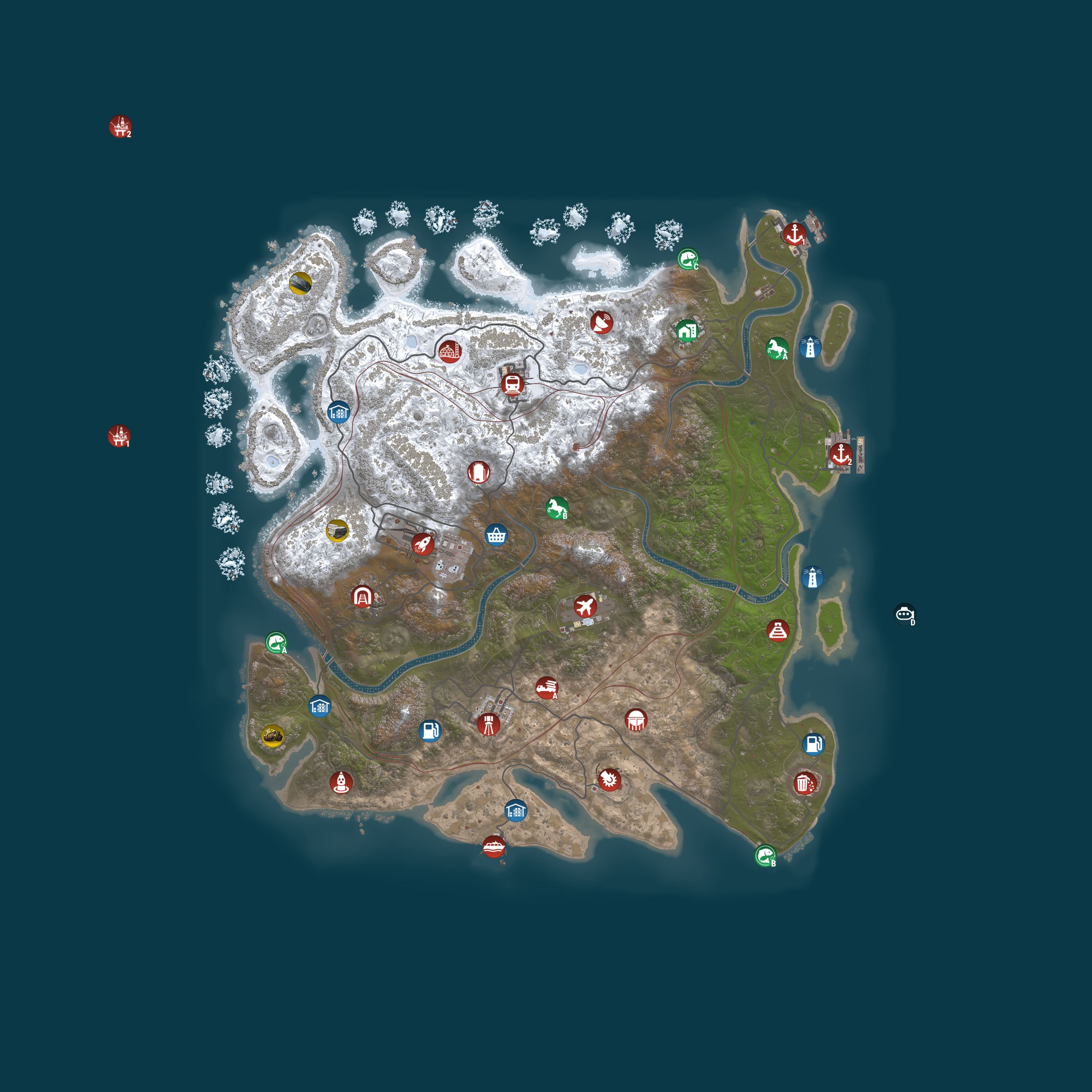 Map for Magic Rust #16 — Modded 2x (Toлькo SOLO) | Pyccкий