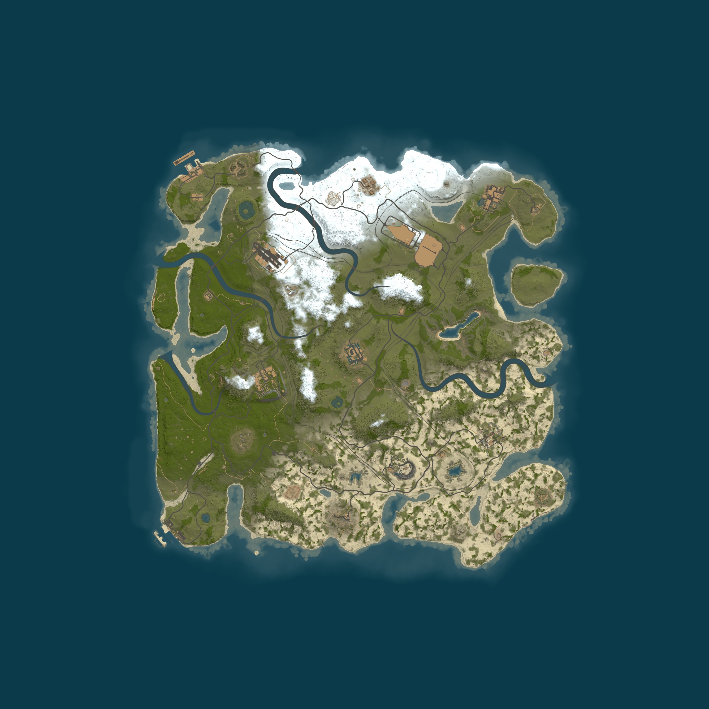 Карта сервера