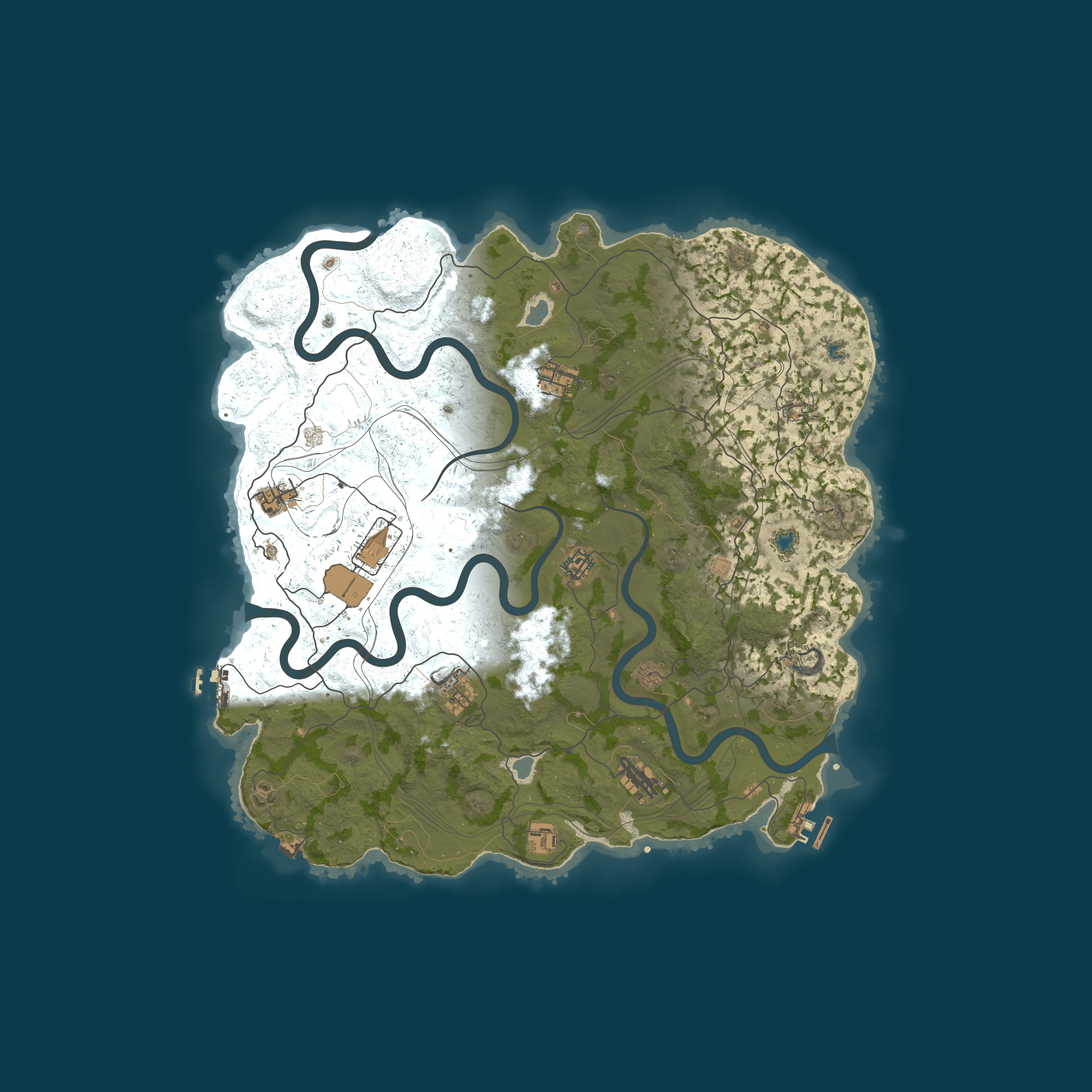 Rustinity Generated Maps