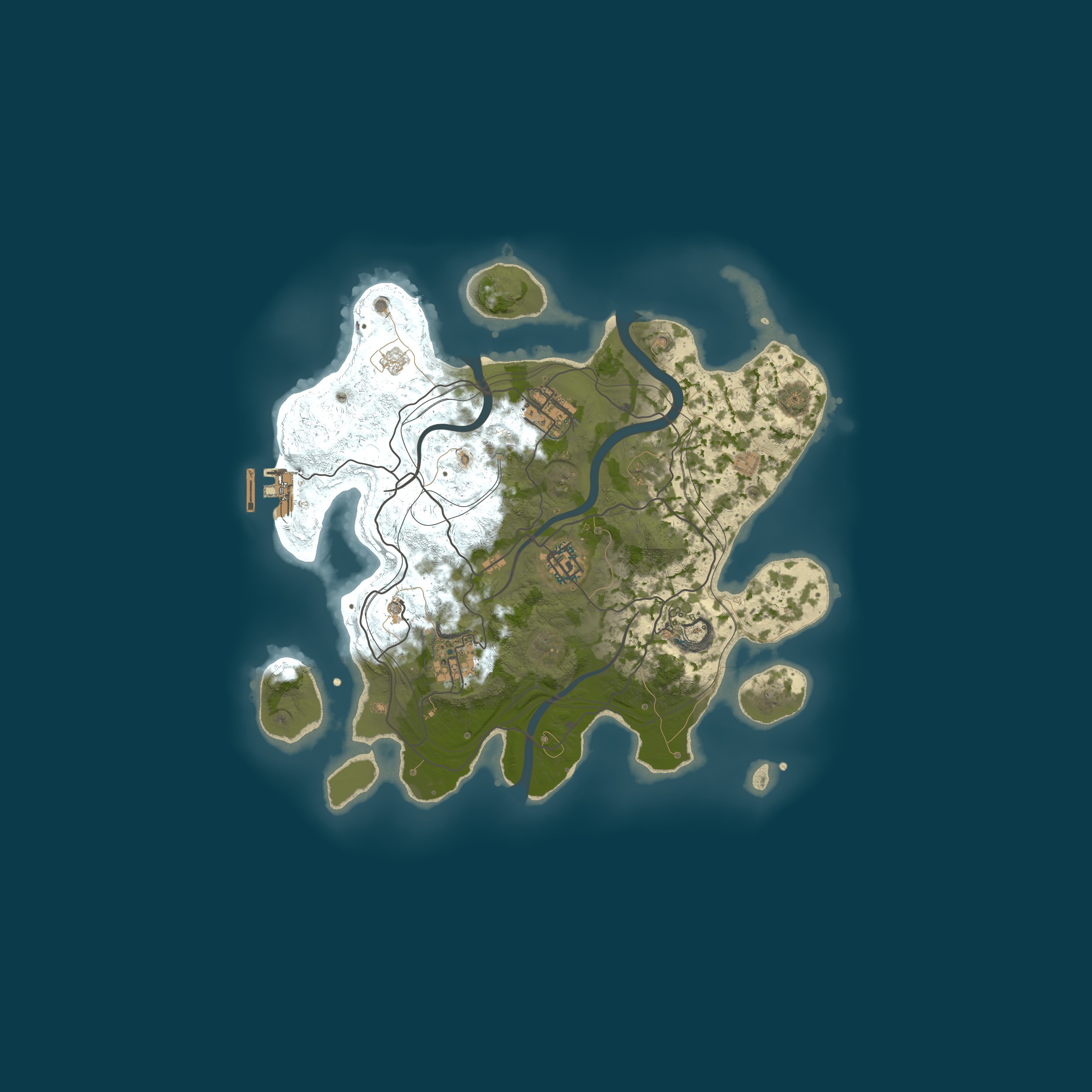 Rust map 3000/1337