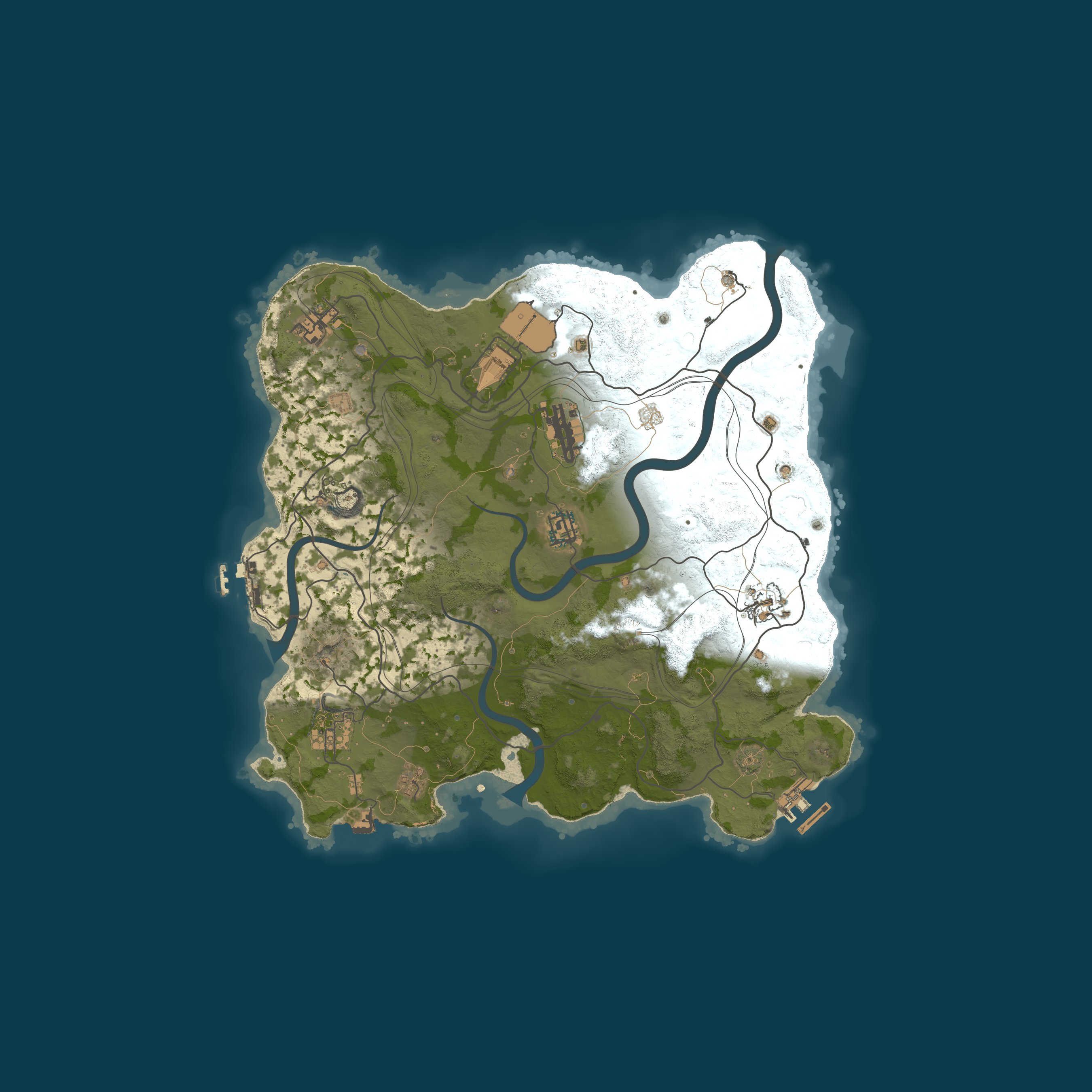 Map for WARBANDITS.GG 10X No BPs Loot++|PvP|MyMini|Shop|Noob Friendly|X