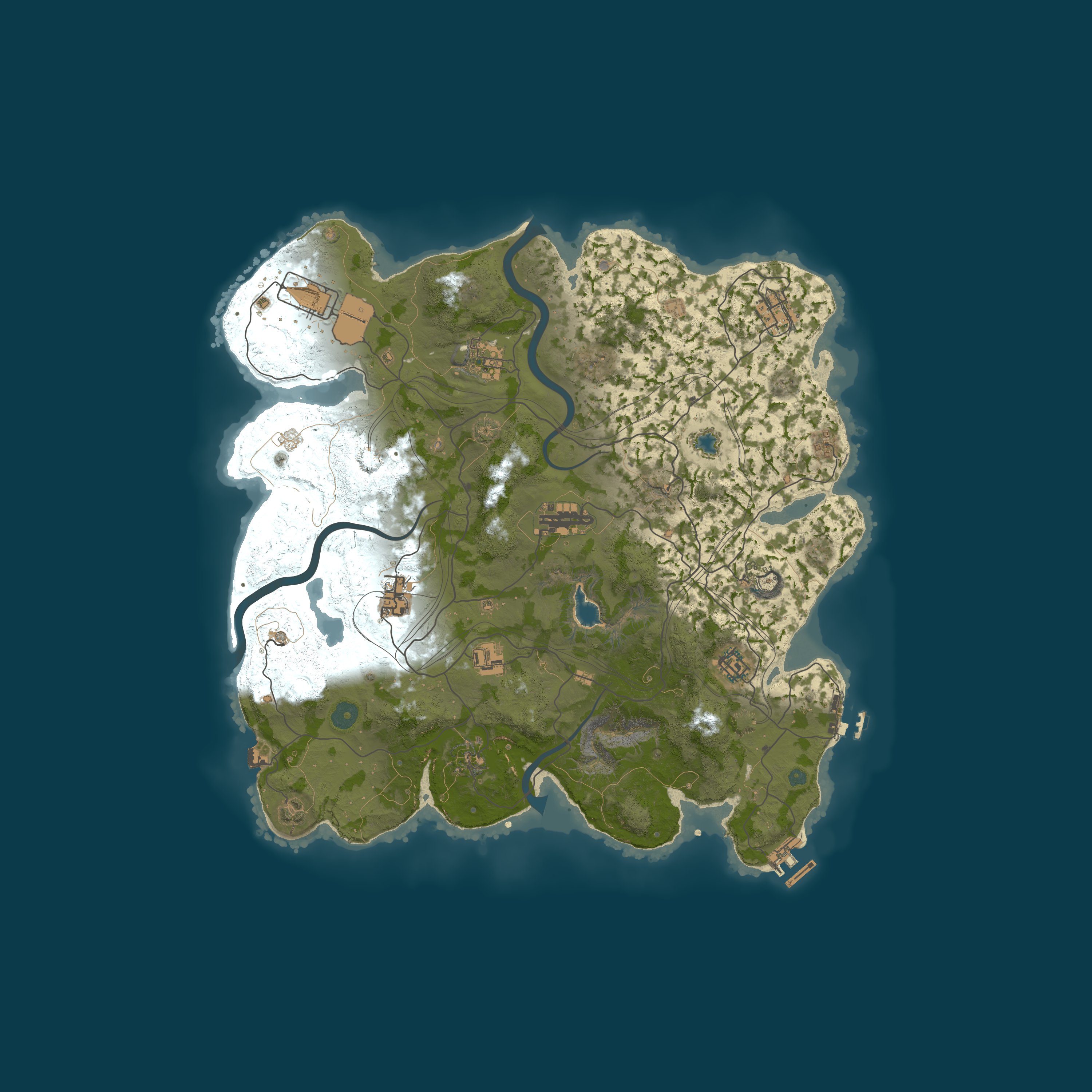Map for SAC 10X-PVP Kits Free-SusRust X10