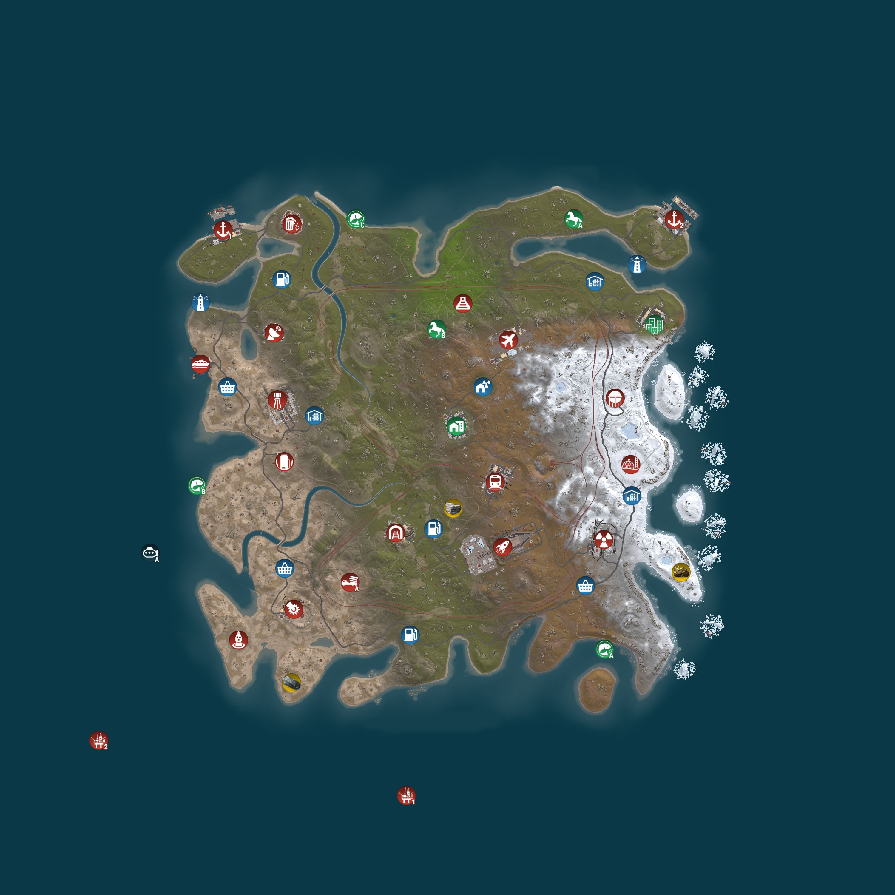 Rust map 4000/1337