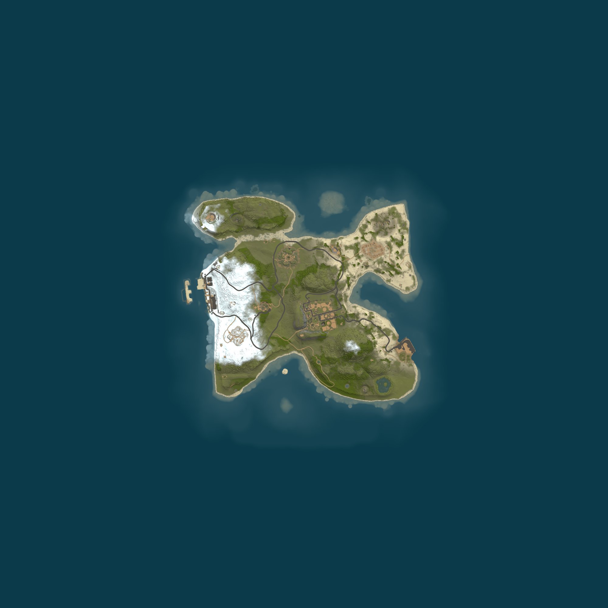 Map for My Untitled Rust Server