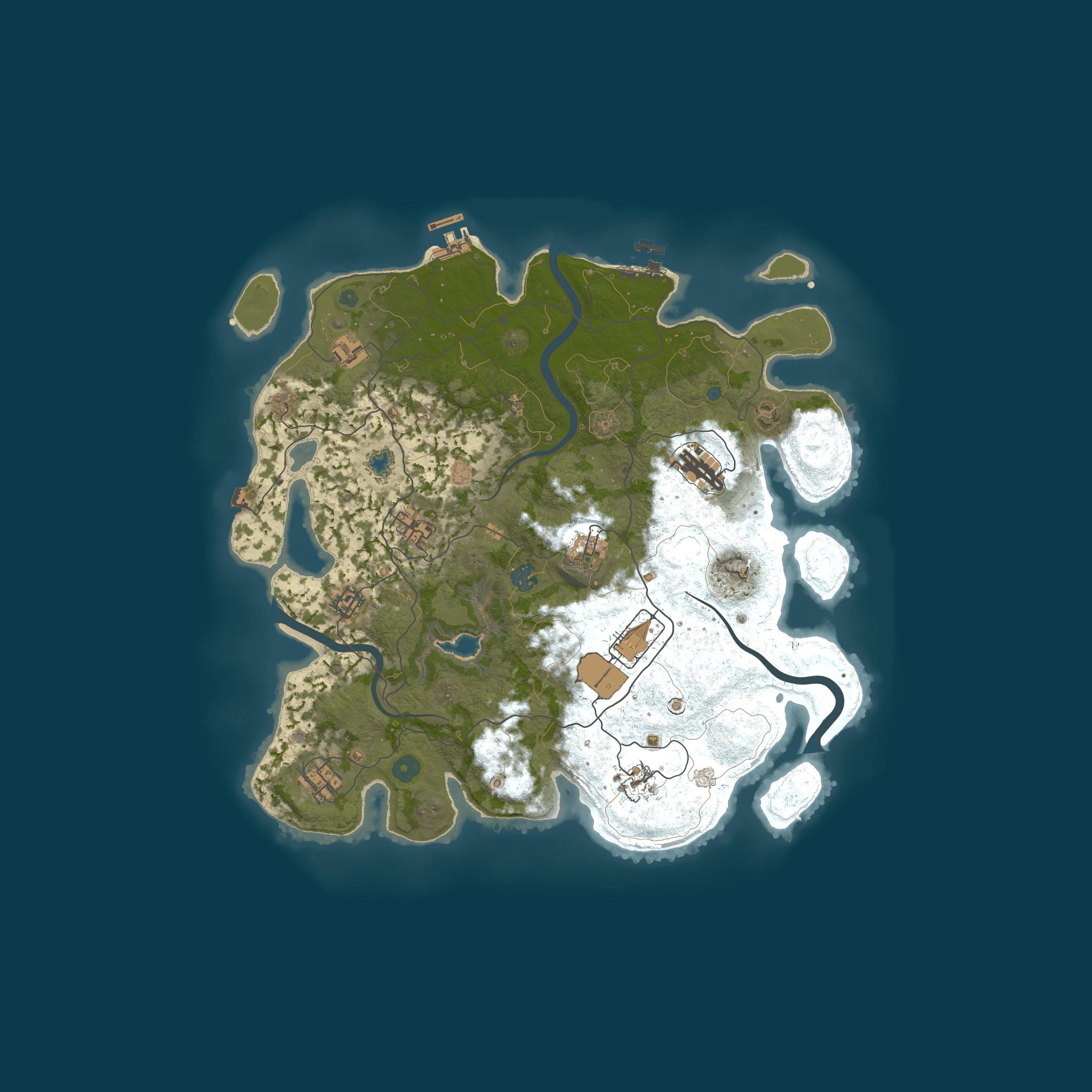 Rust map 4000/2020
