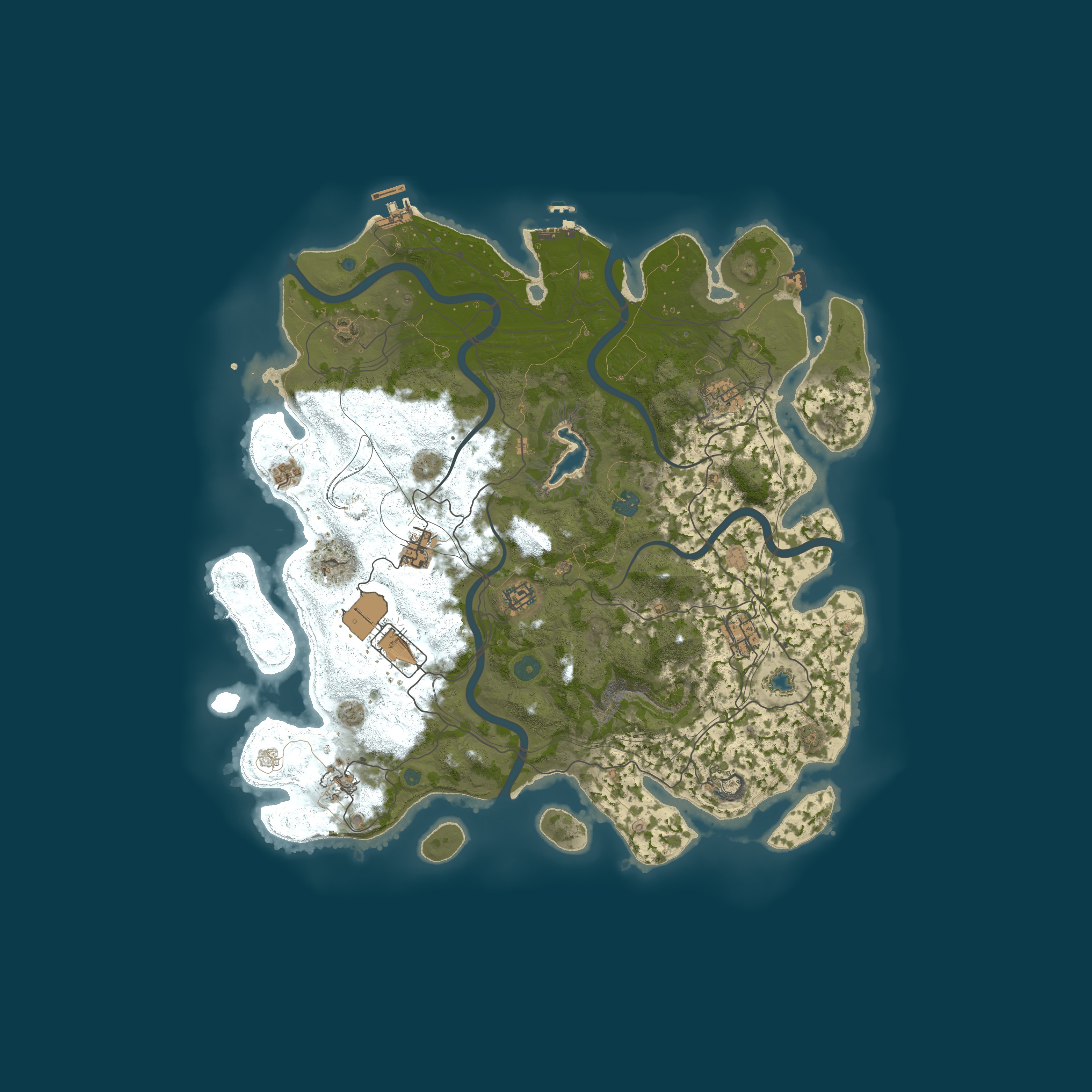 Map for SLEEPY RUST ДЛЯ НОВИЧКОВ [RU]  09.05