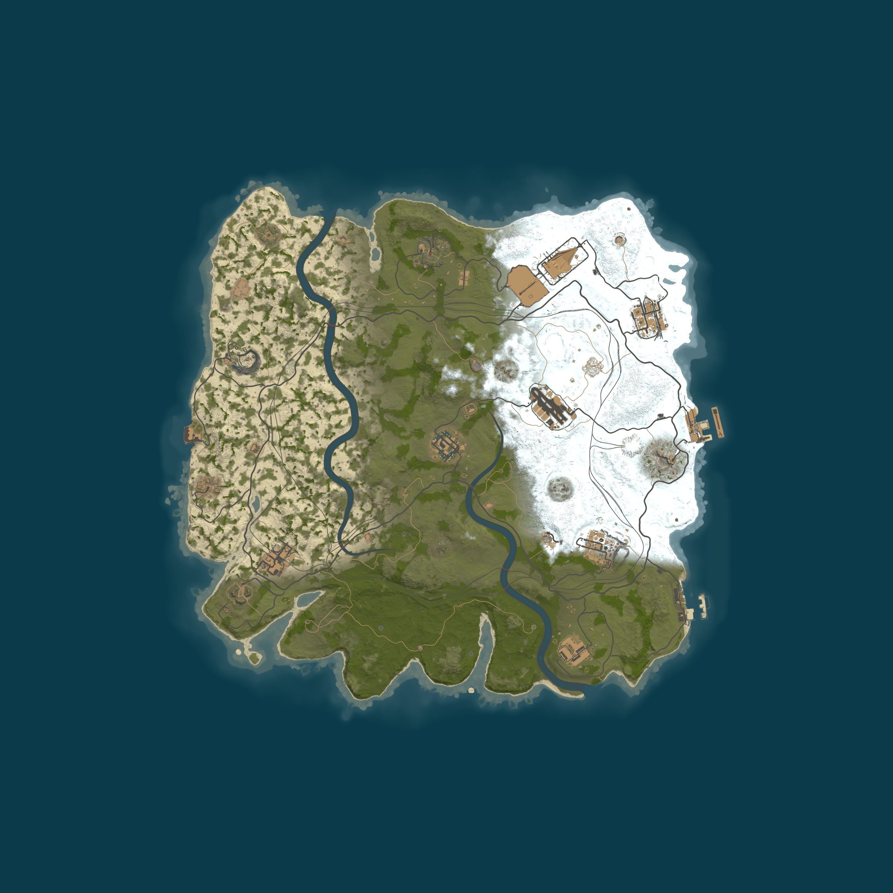 Map for WARBANDITS.GG 2X Monthly |Solo/Duo/Trio/Quad|Shared BPs|