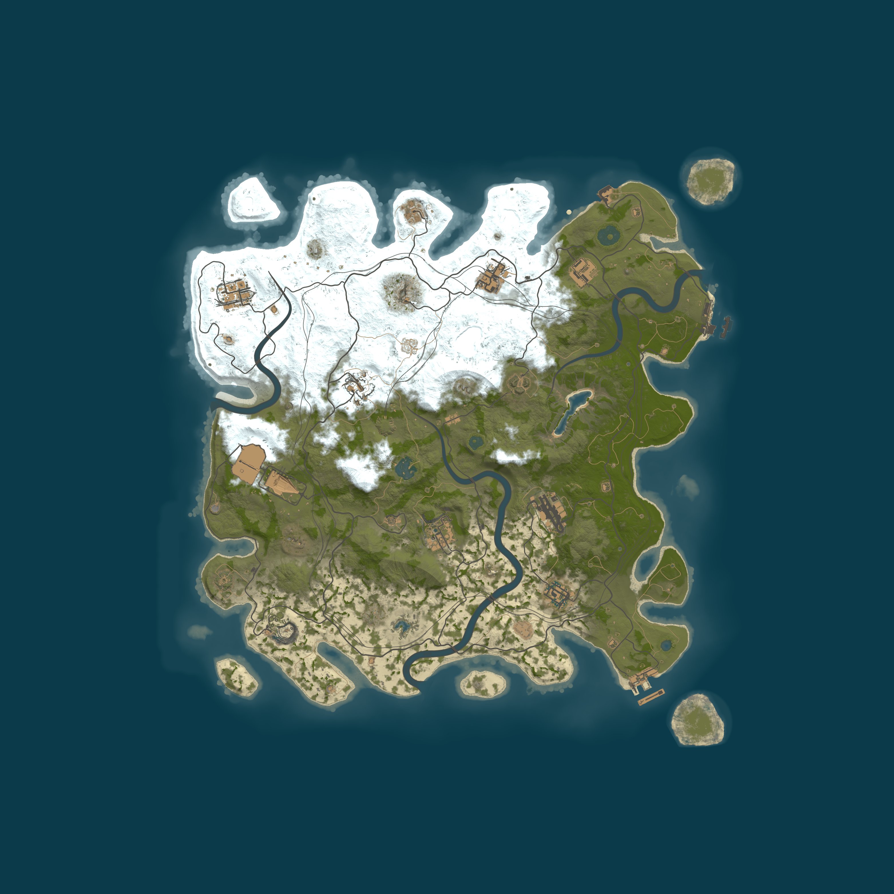 Rust map 4250/1337