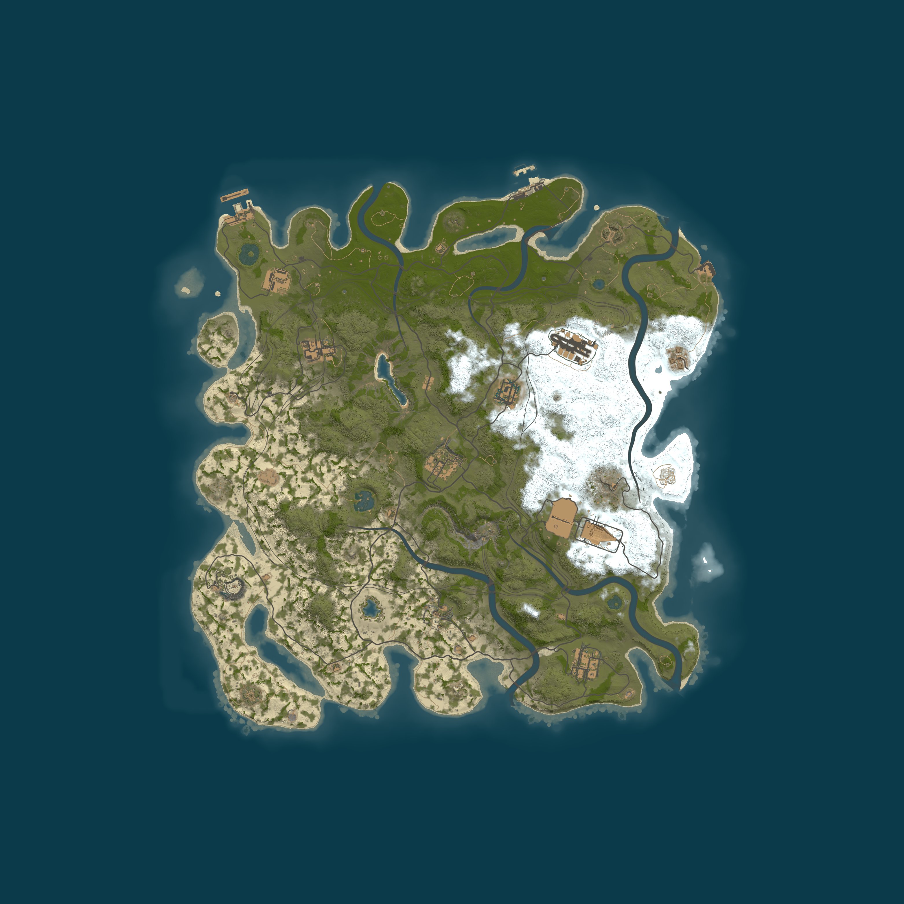 Crust Generated Maps