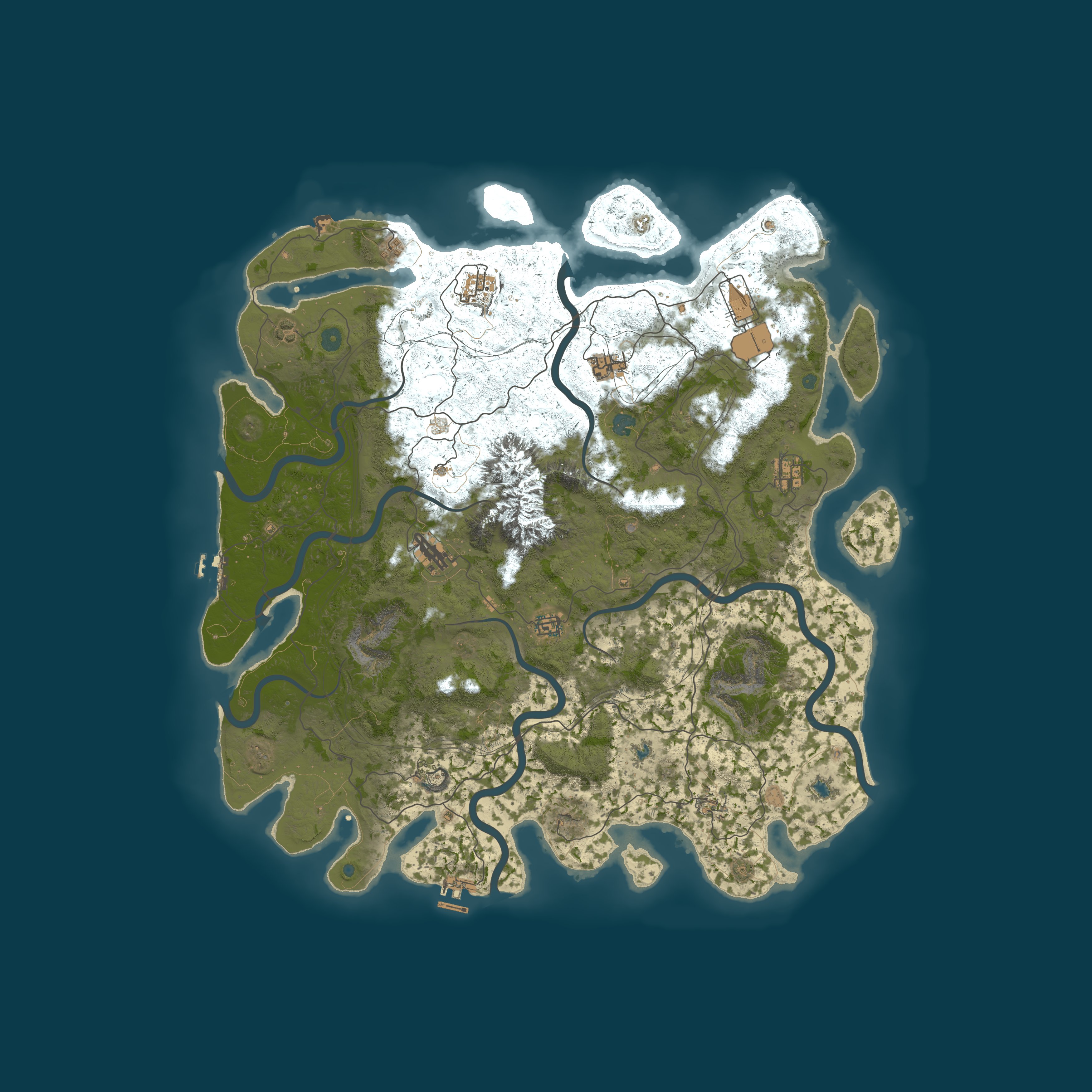 Map for Isle of Misfits PVE  • Skill Tree • Events •