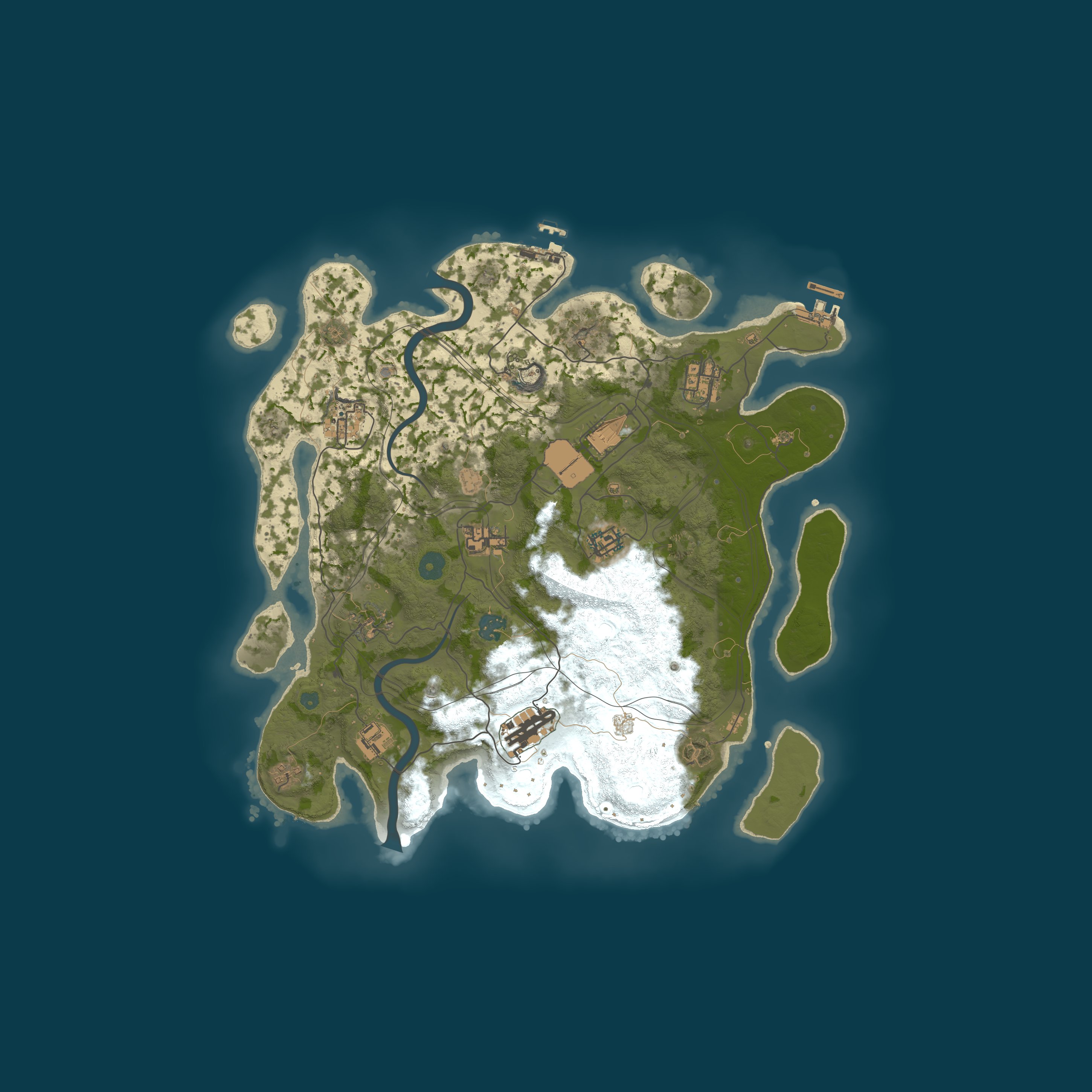 Rust map 3800/1337