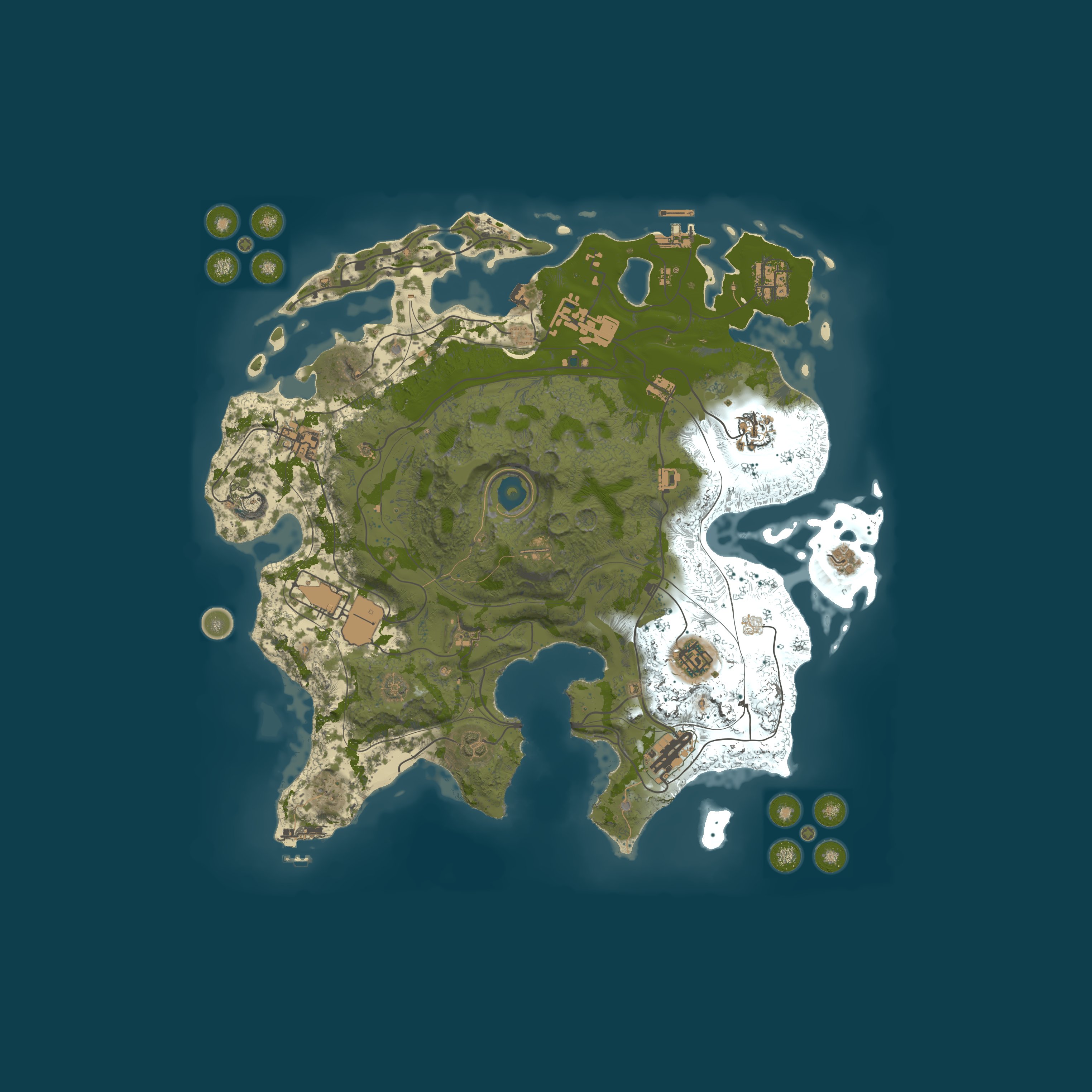 Map for RUSTY RAIDERS US 3X [PVE|KITS|Epicloot|Raids|Quest|Events|Purge