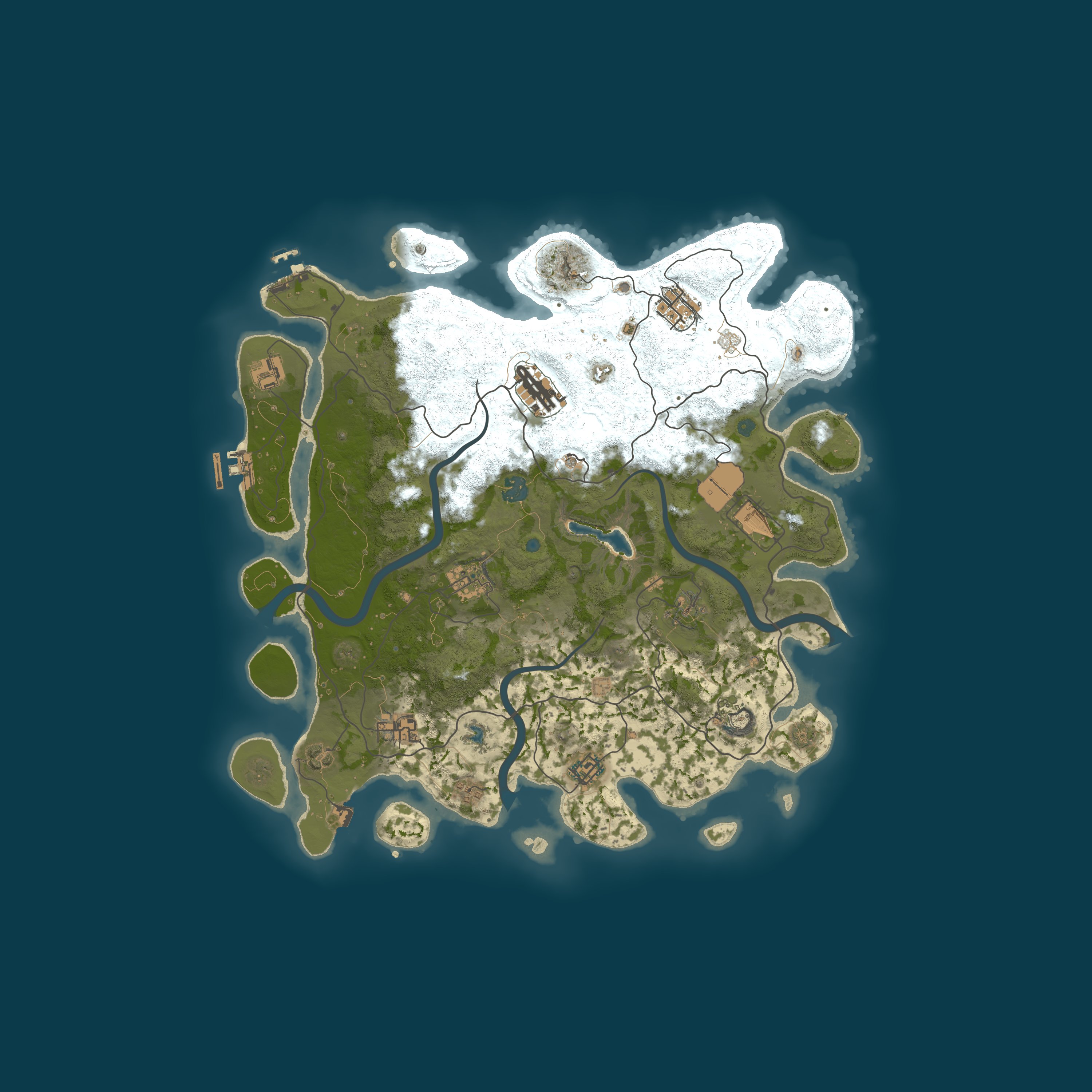 Procedural Map map