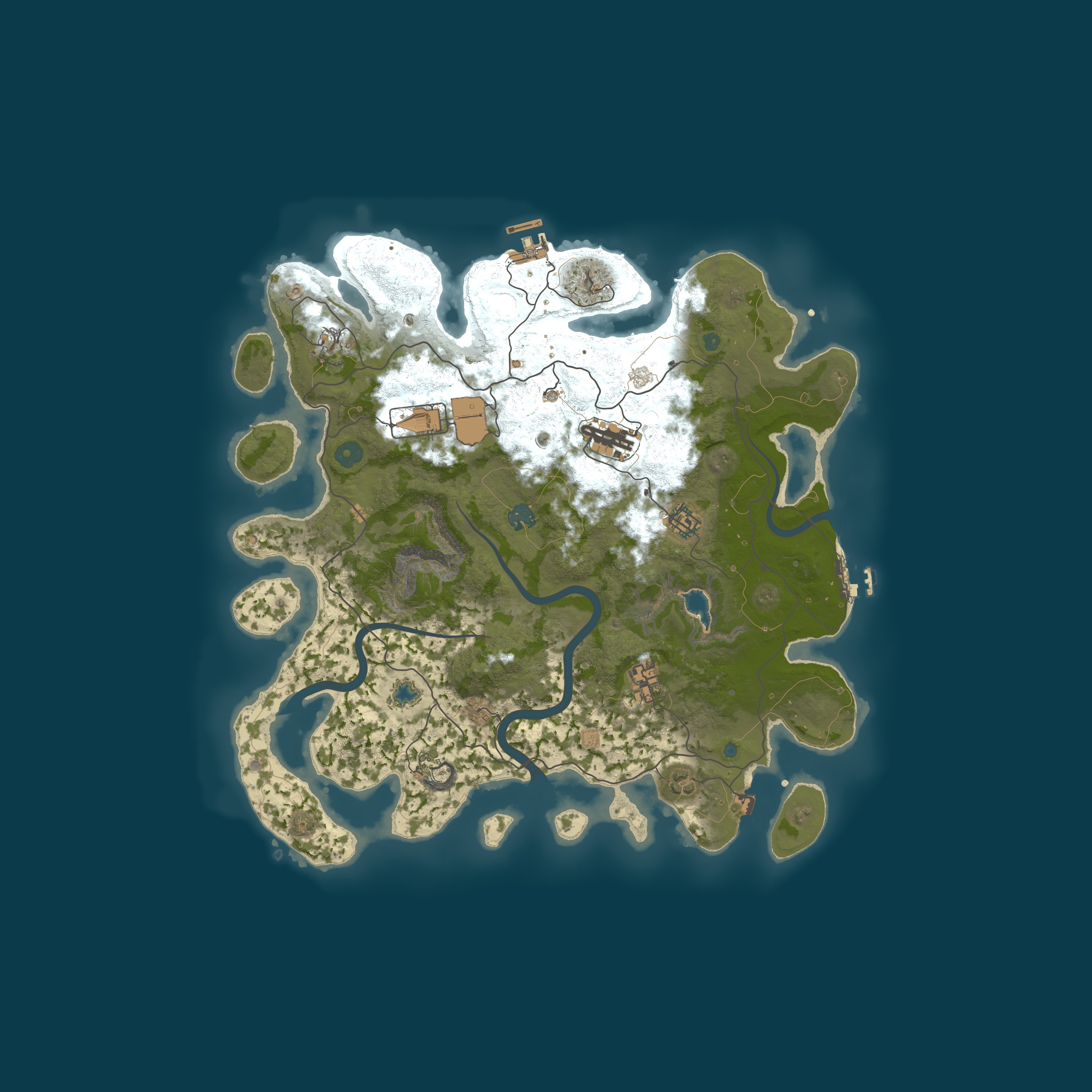 Map for Kennel PVE|VANILLA|LowUpkeep|QC
