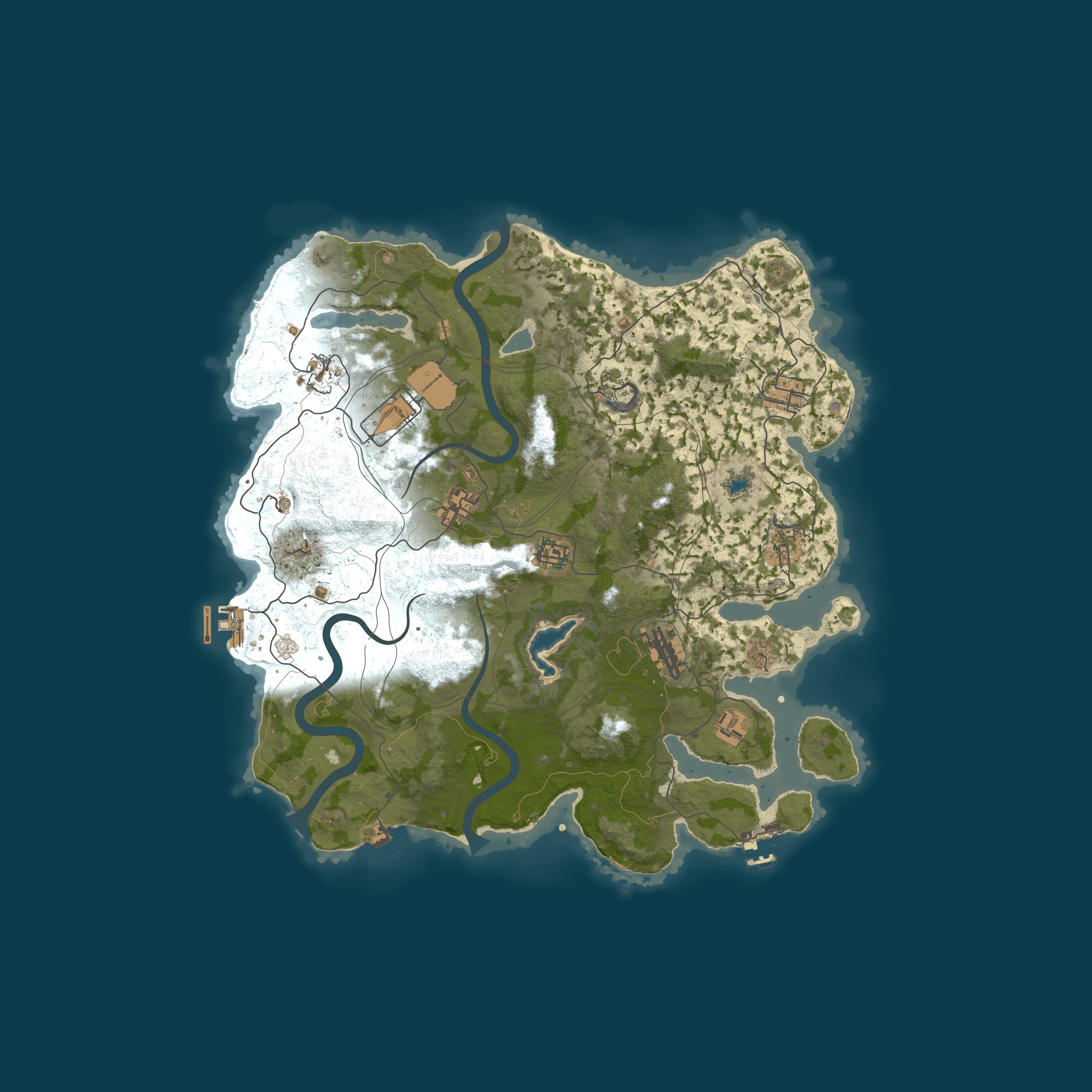 Rust map 3800/1337