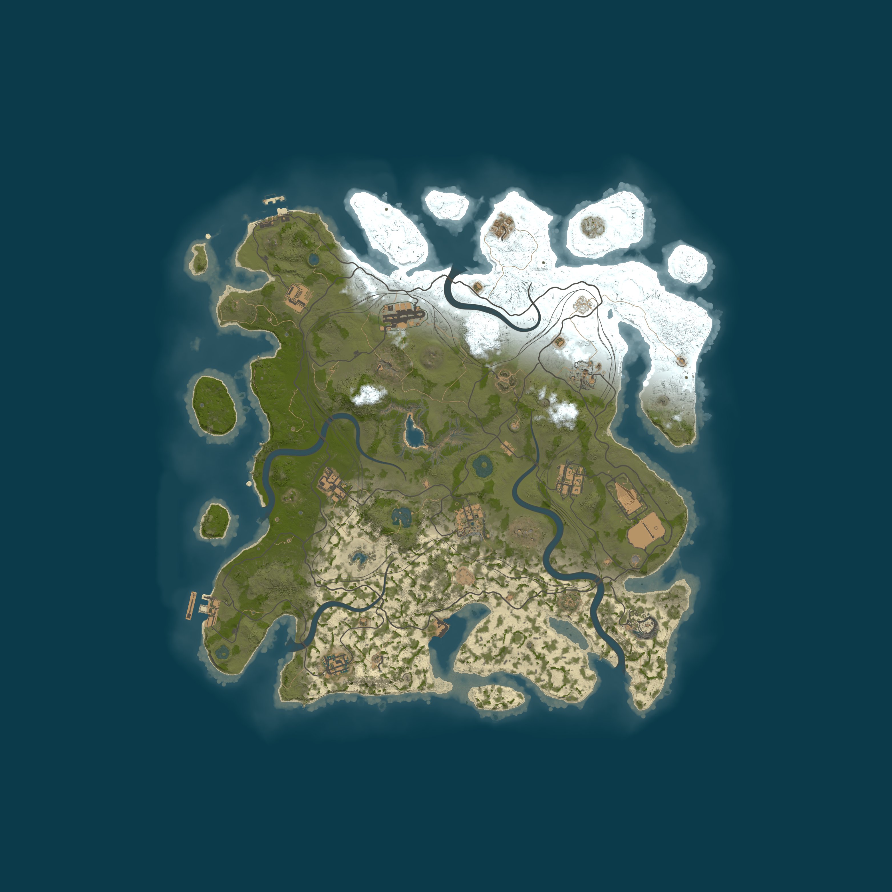 Rust map 4250/1337
