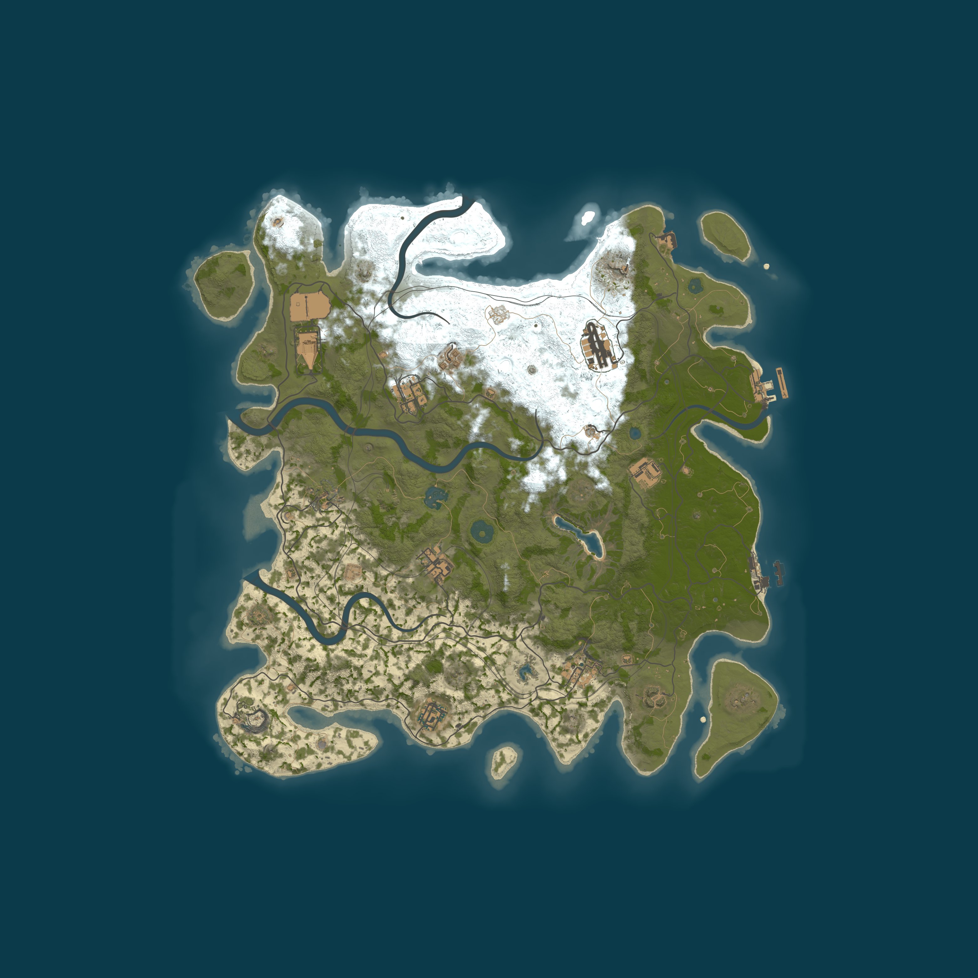 TheDuckPond — 自動生成マップ 4250、シード 142150012