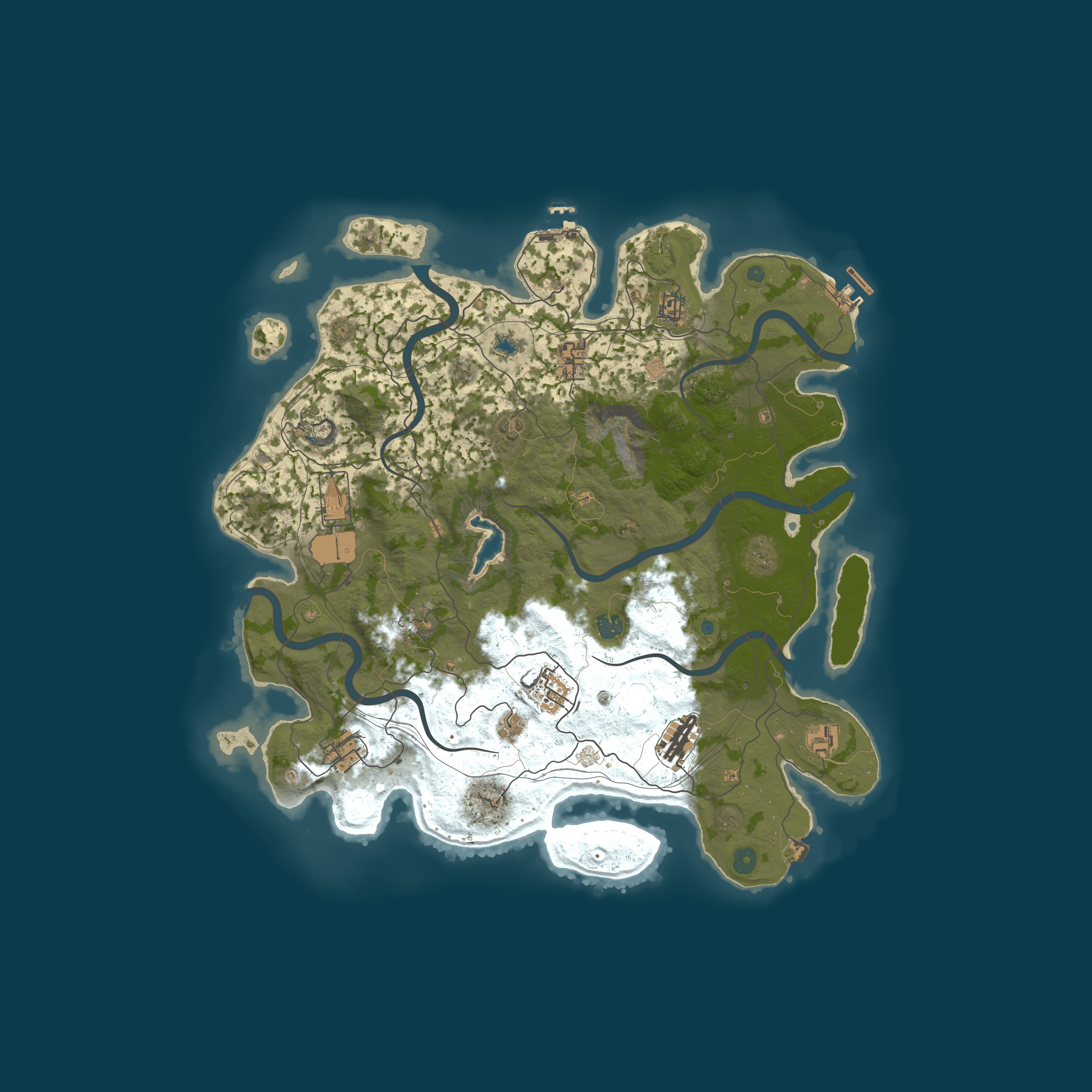Map for TURBOSBLAST! US 2X | Skinned Loot | No BPs | Solo/Duo/Trio/Quad