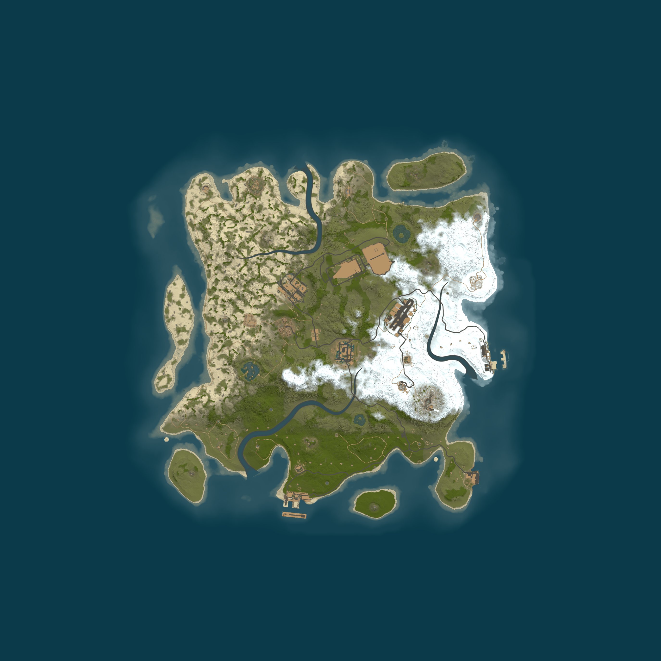 Карта сервера