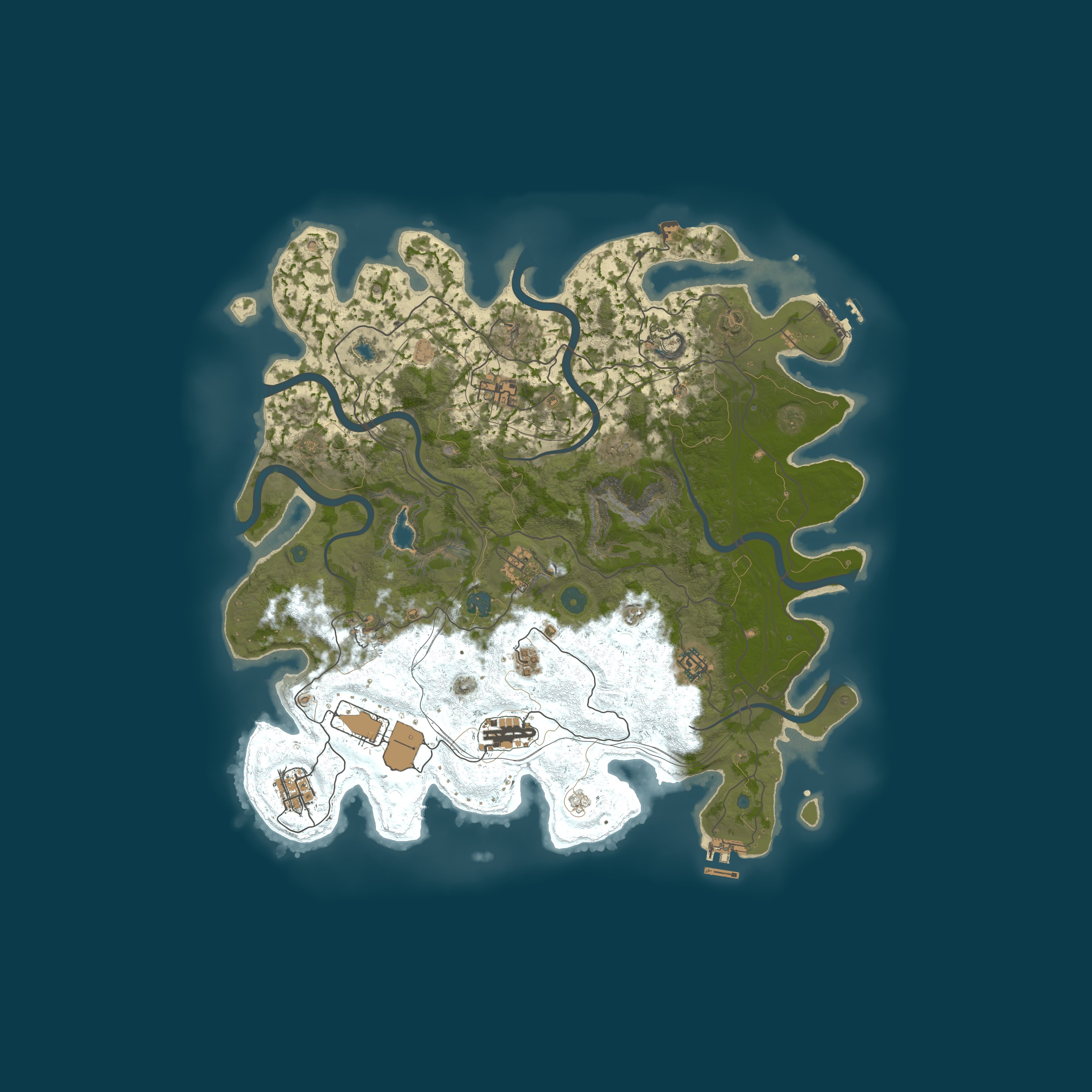 Map for Rust2riches - RPG / PVE/ P2E / Earn $CHAD