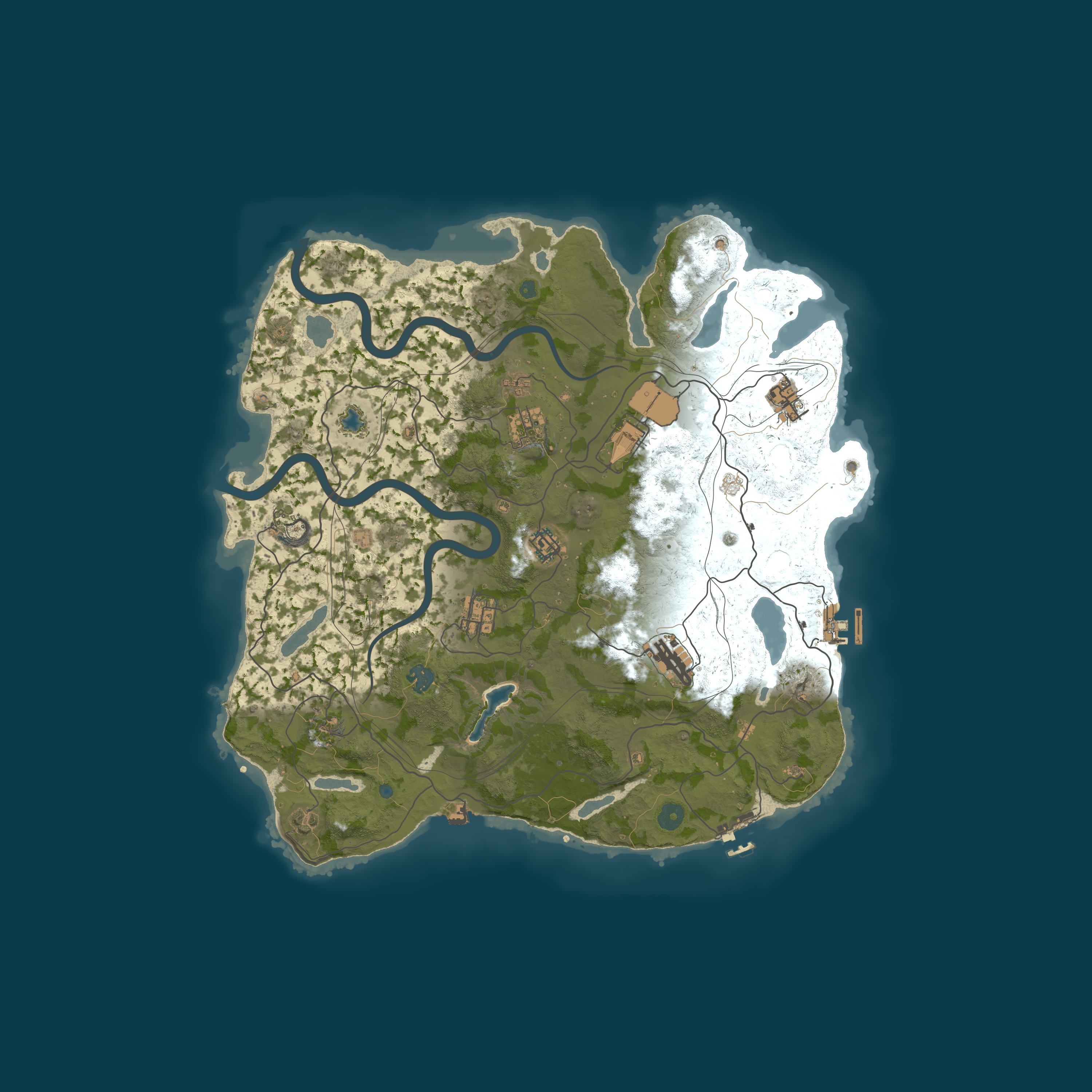 Map for Rusty Rascals | 2x Solo Only | Monthly | No BP Wipes