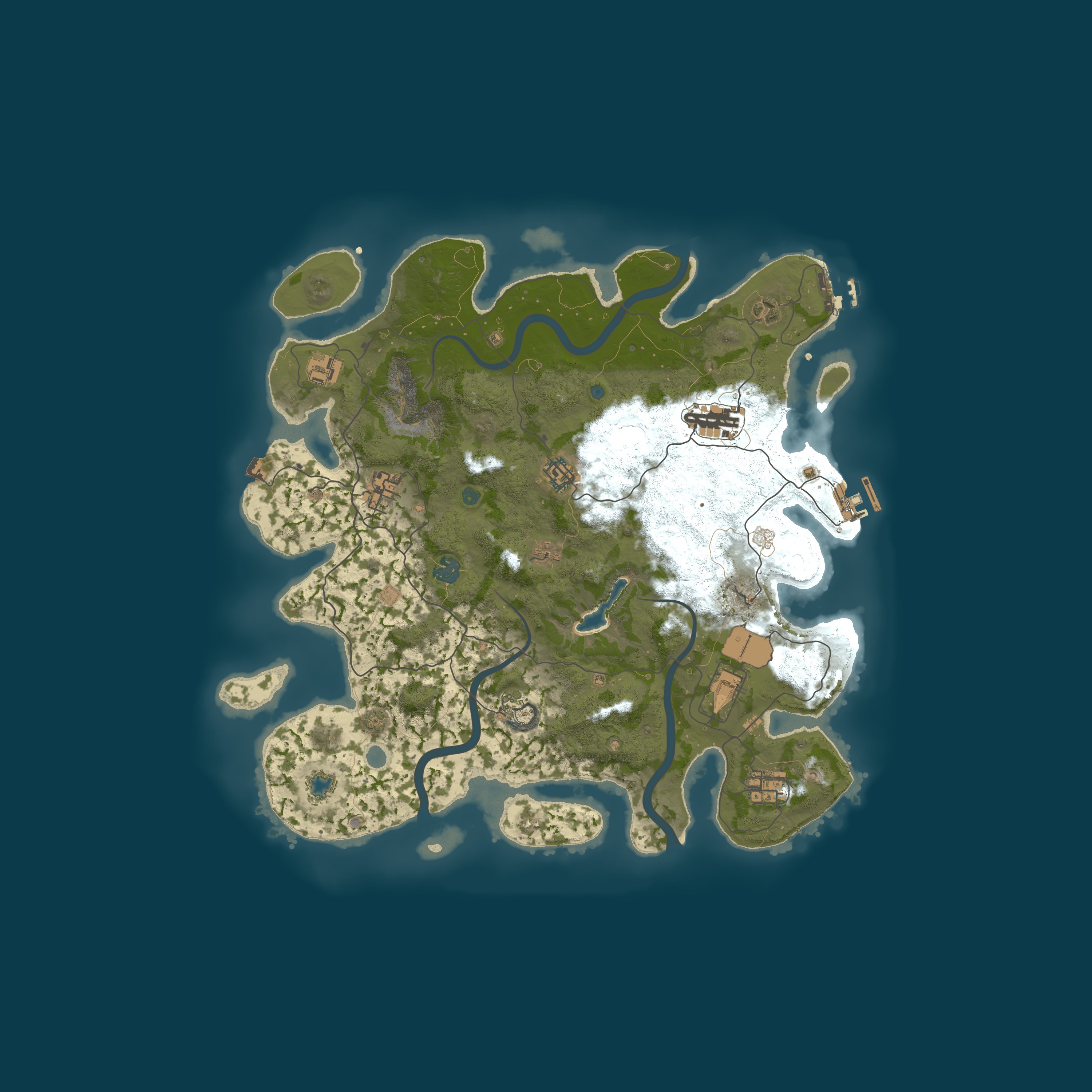 Rust map 4000/1337