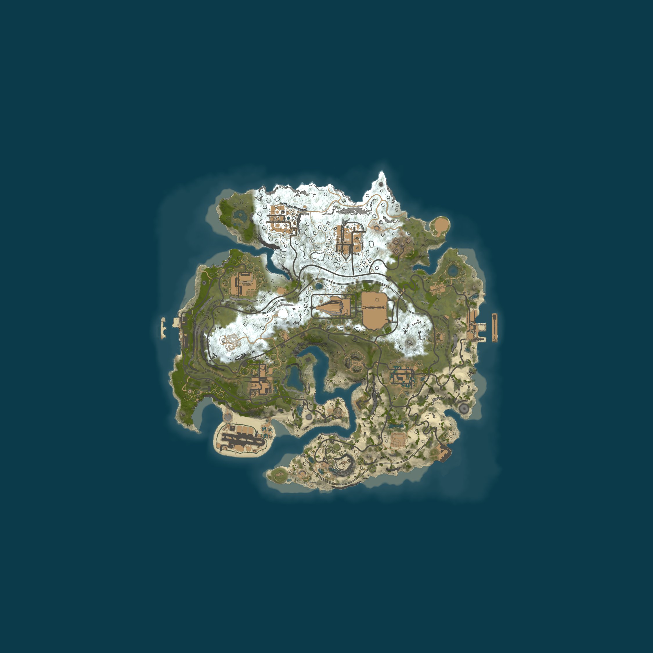 Rust map 2500/1337