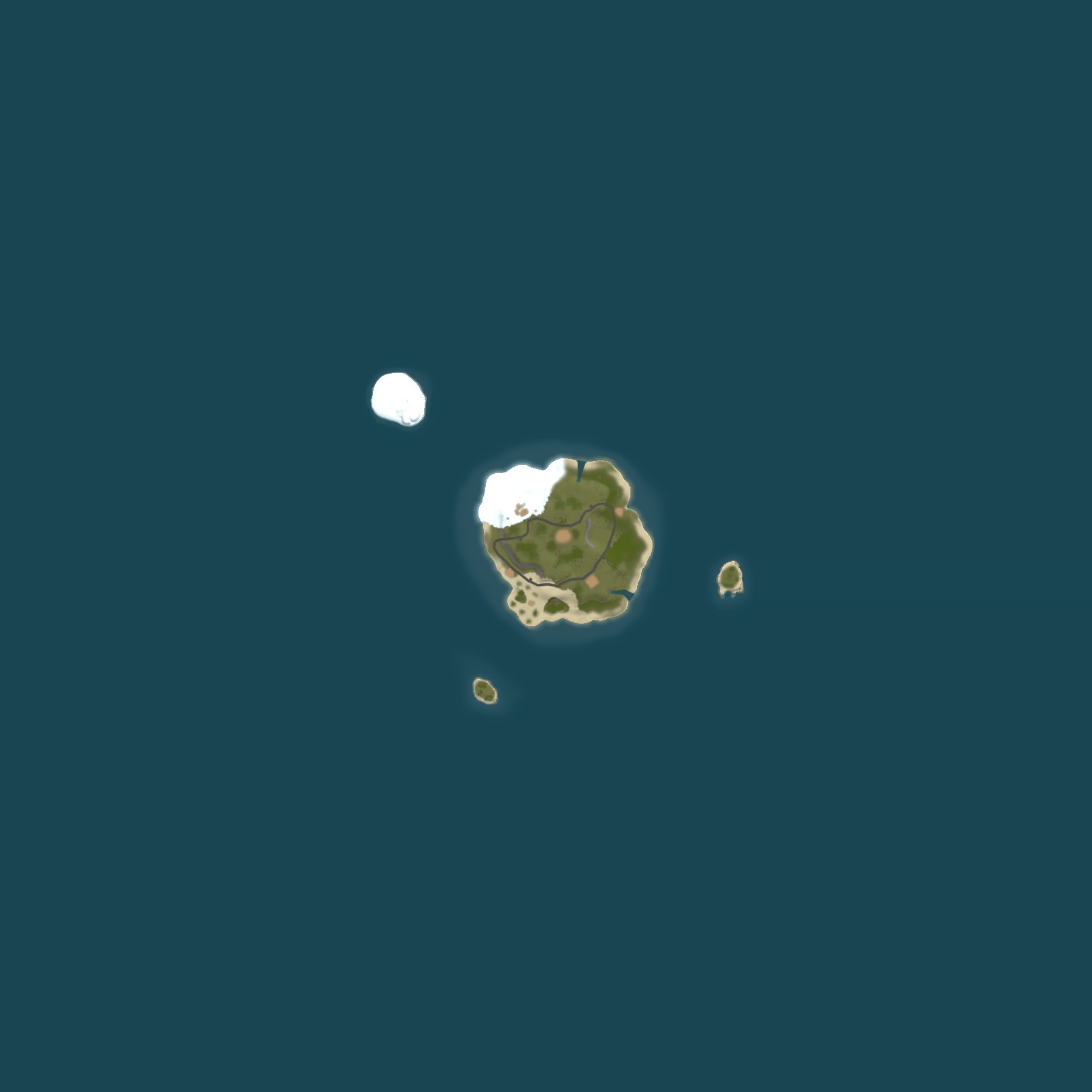 The Smallest Rust Map map