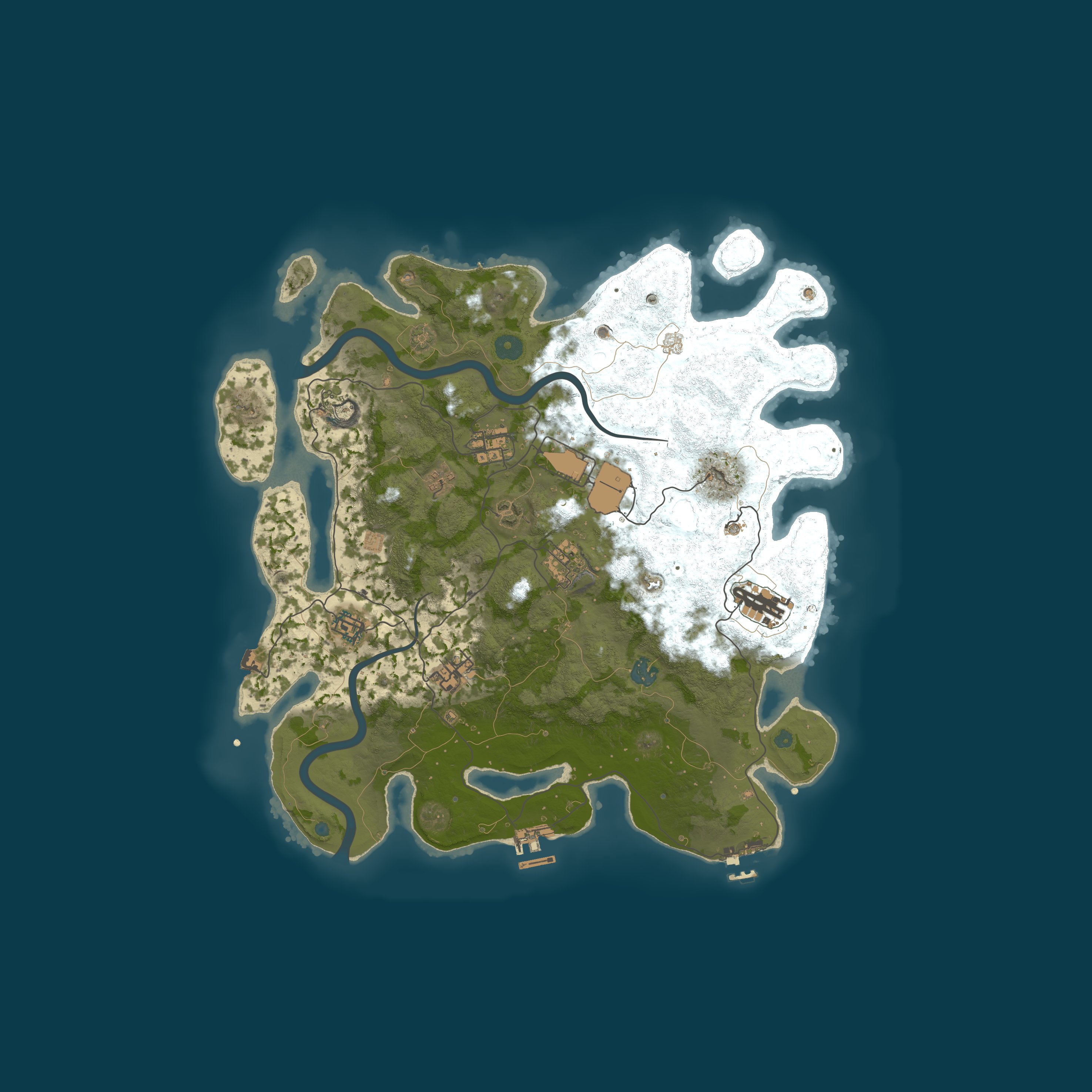 Map for Wave PVE Х1-Х5 [RaidBases, Event, Skills, Quests, PVE]