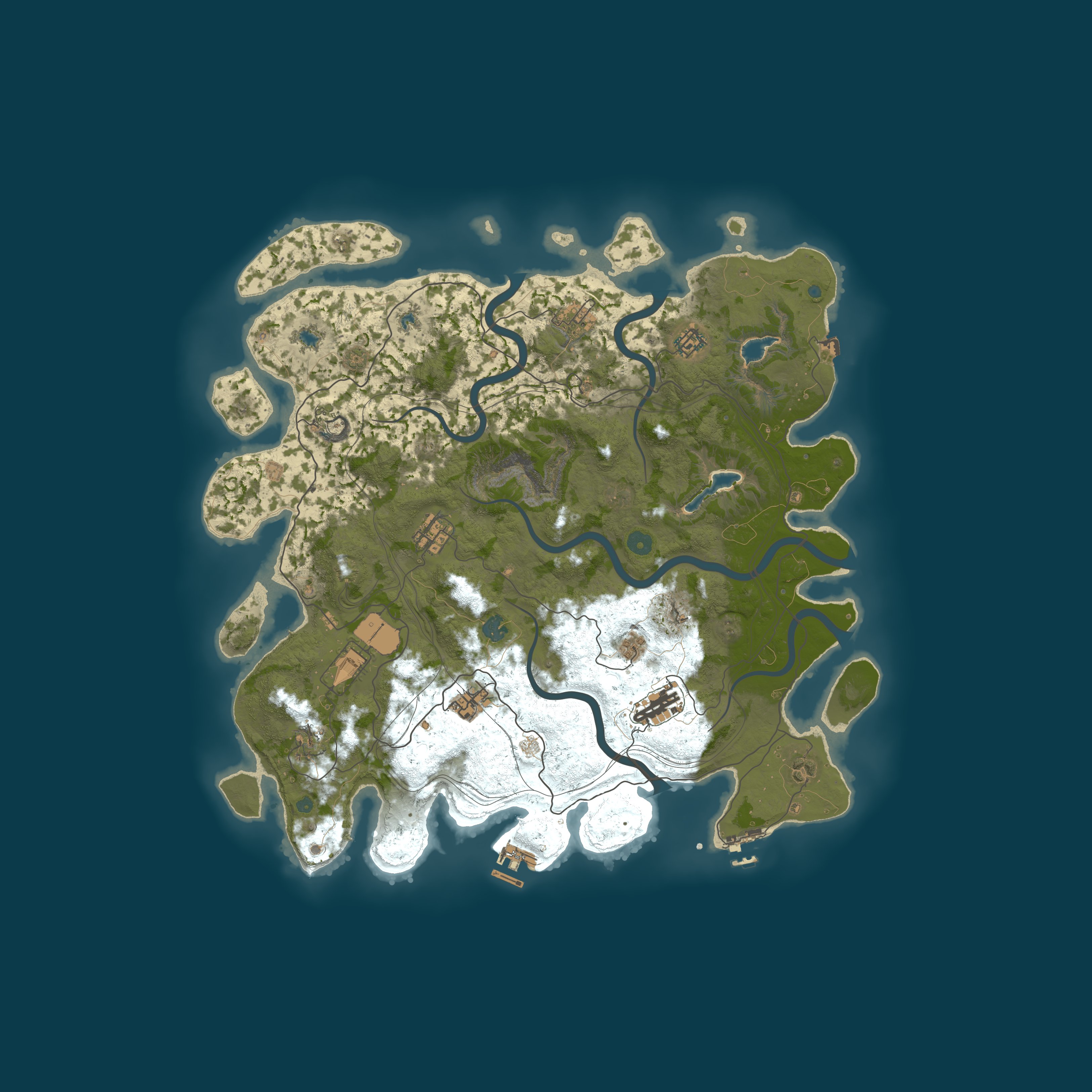 Map for abc and 123