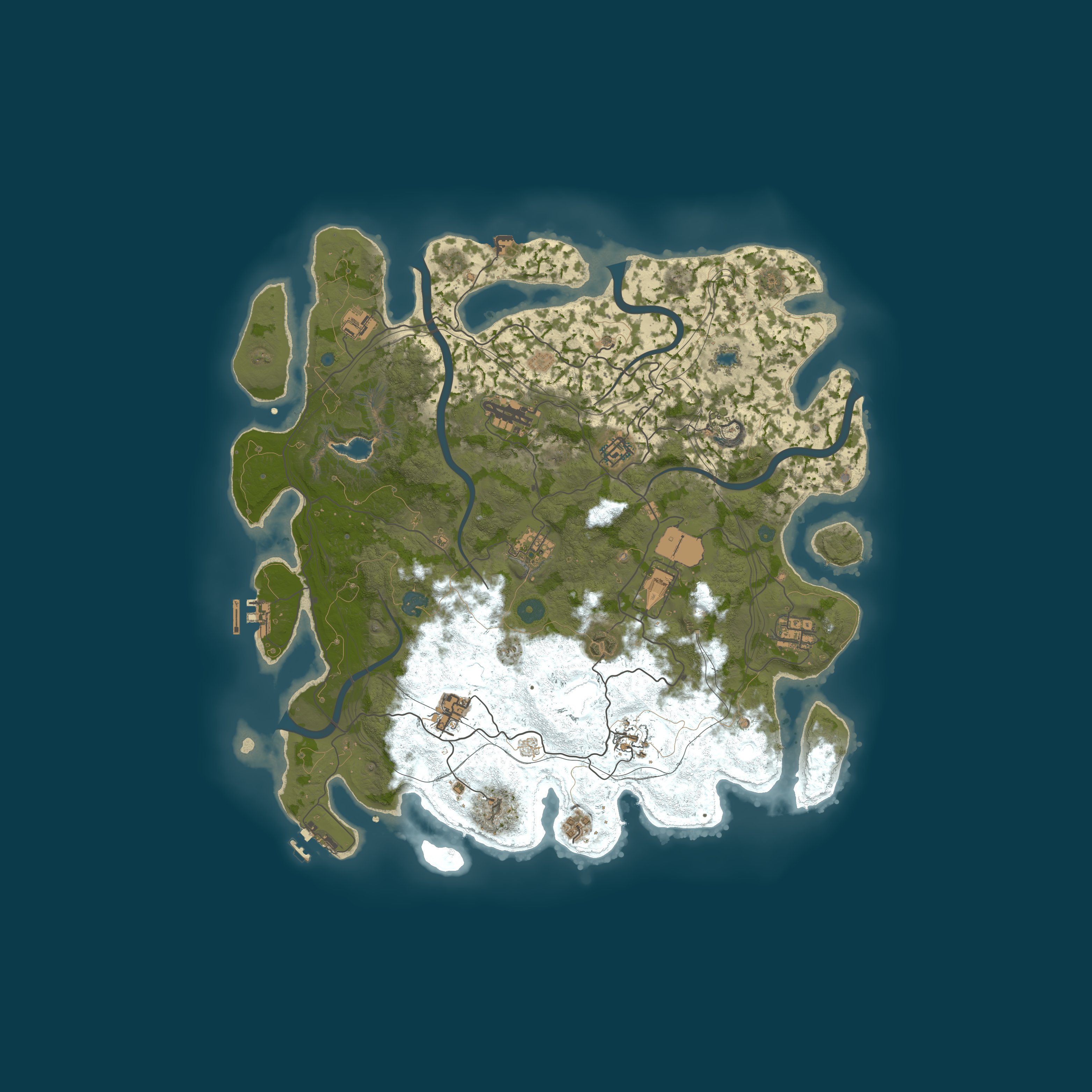 Map for Rustropolis - No Decay