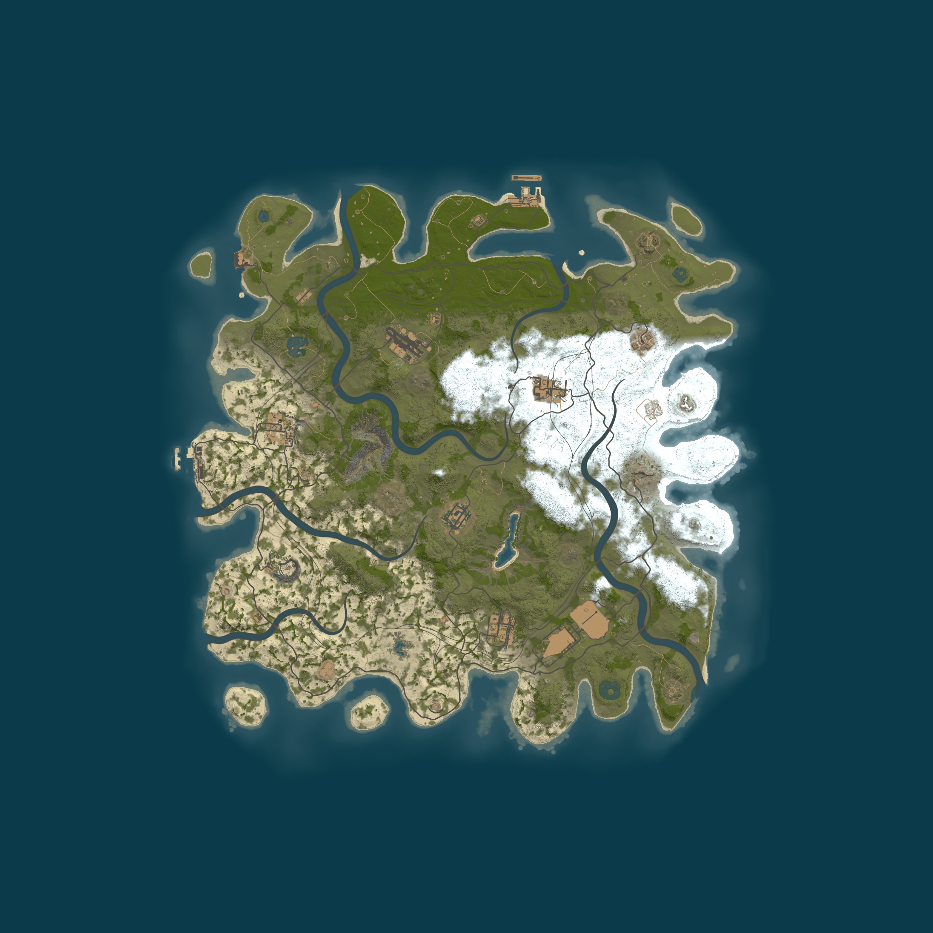 Map for My Untitled Rust Server