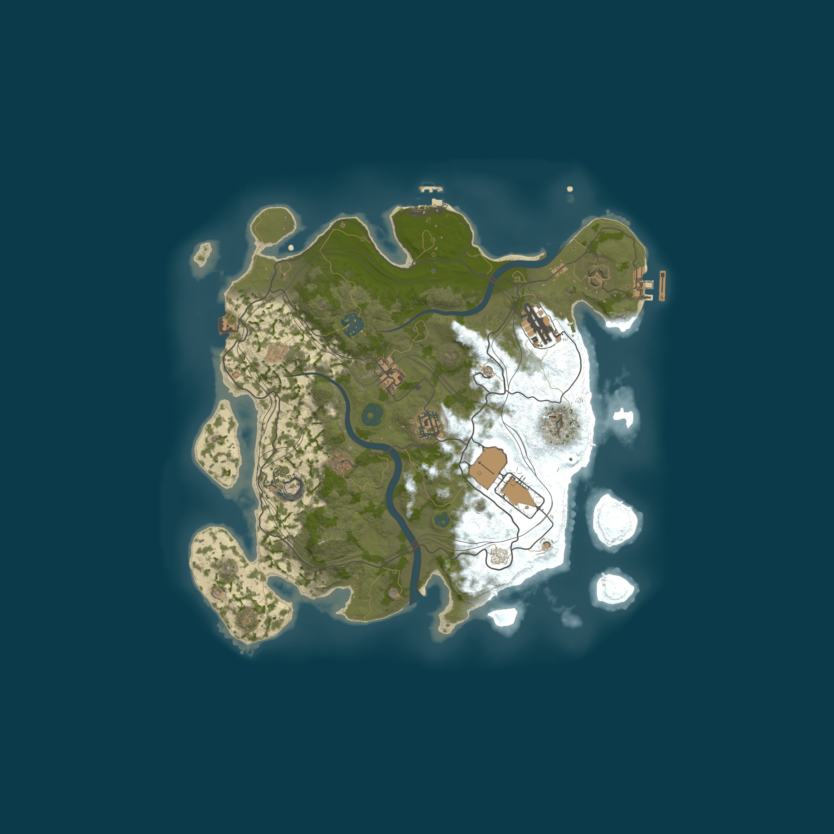 Карта сервера