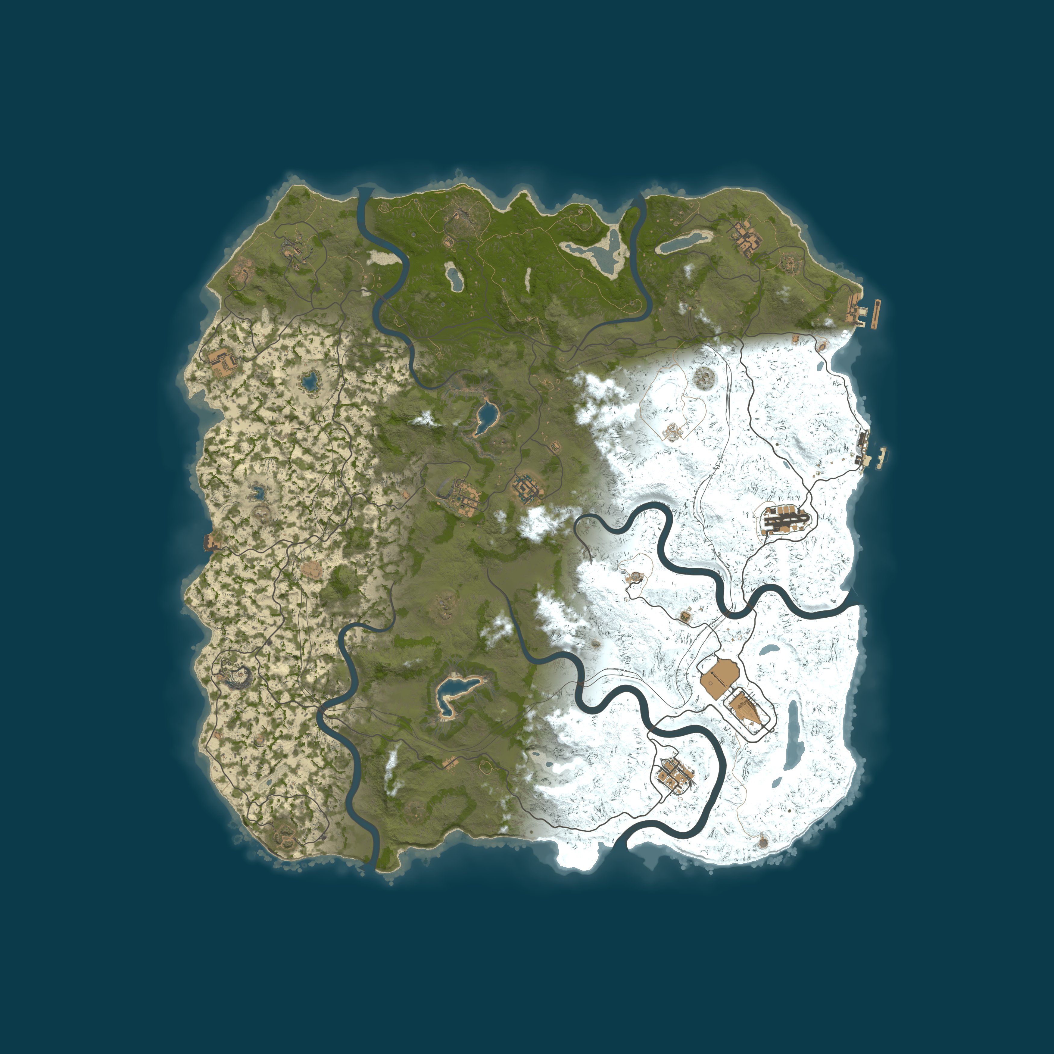 Rust map 5000/1337