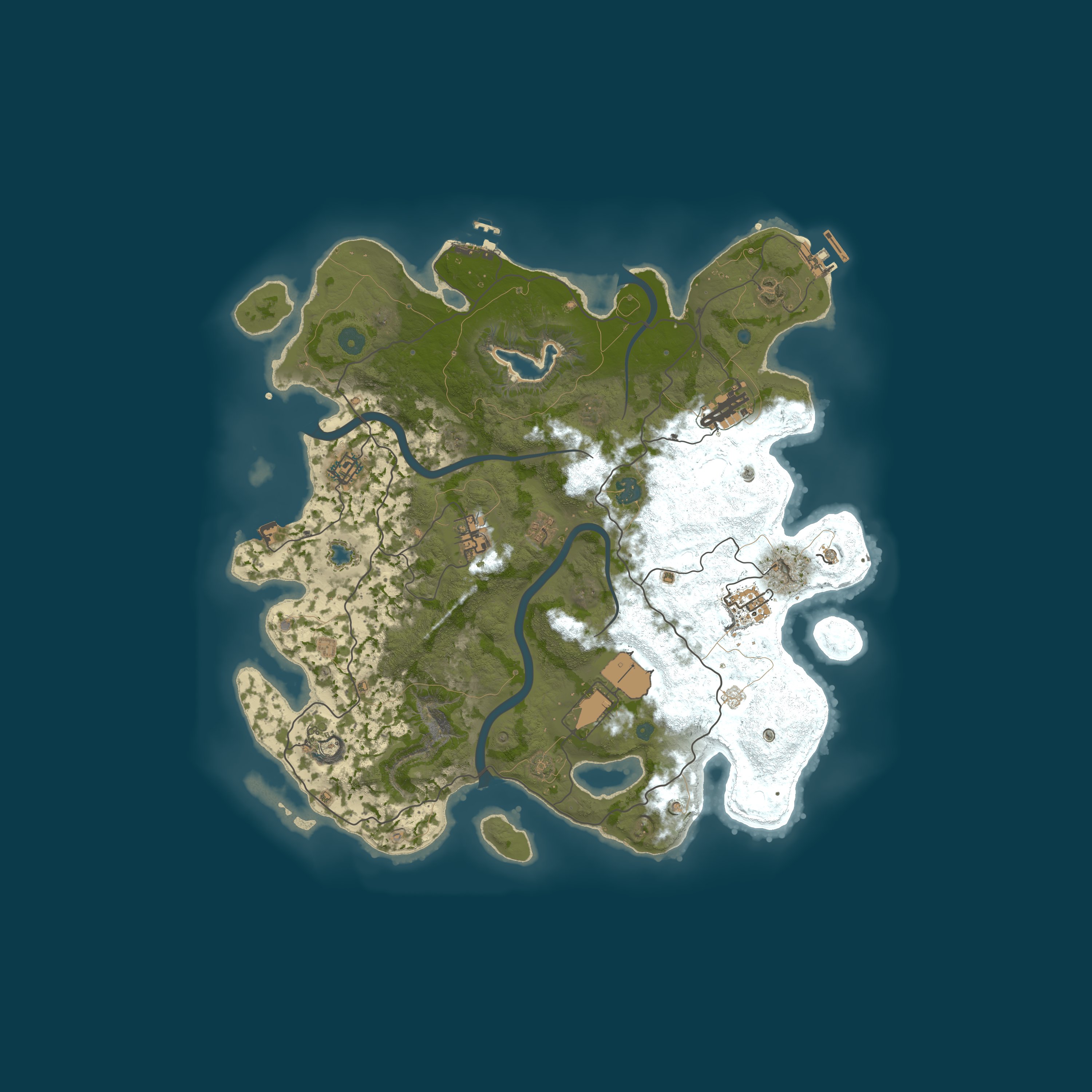 Карта сервера