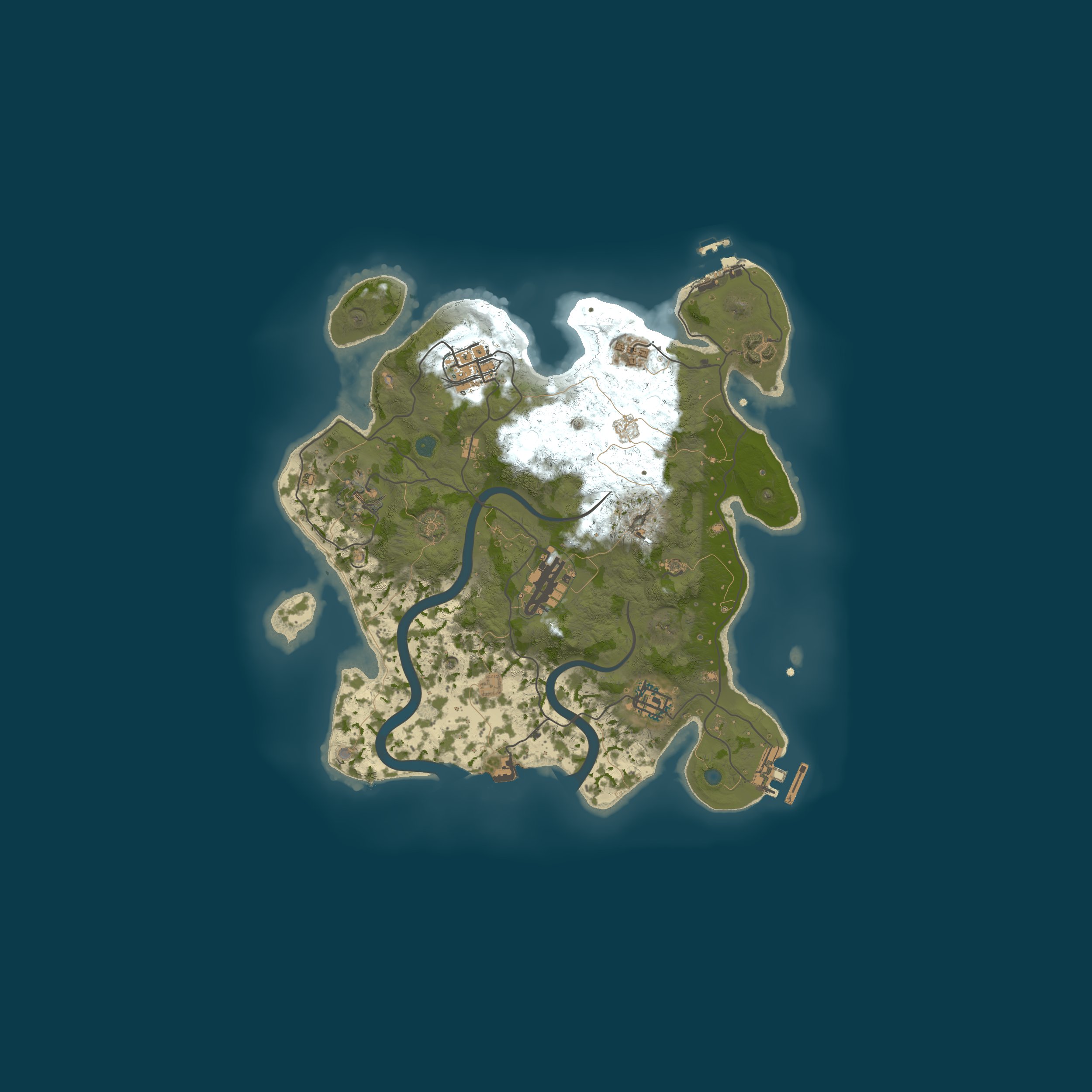 Map for US Rust Rebels 2x MONTHLY |Solo/Duo|50% Upkeep|No BP Wipe