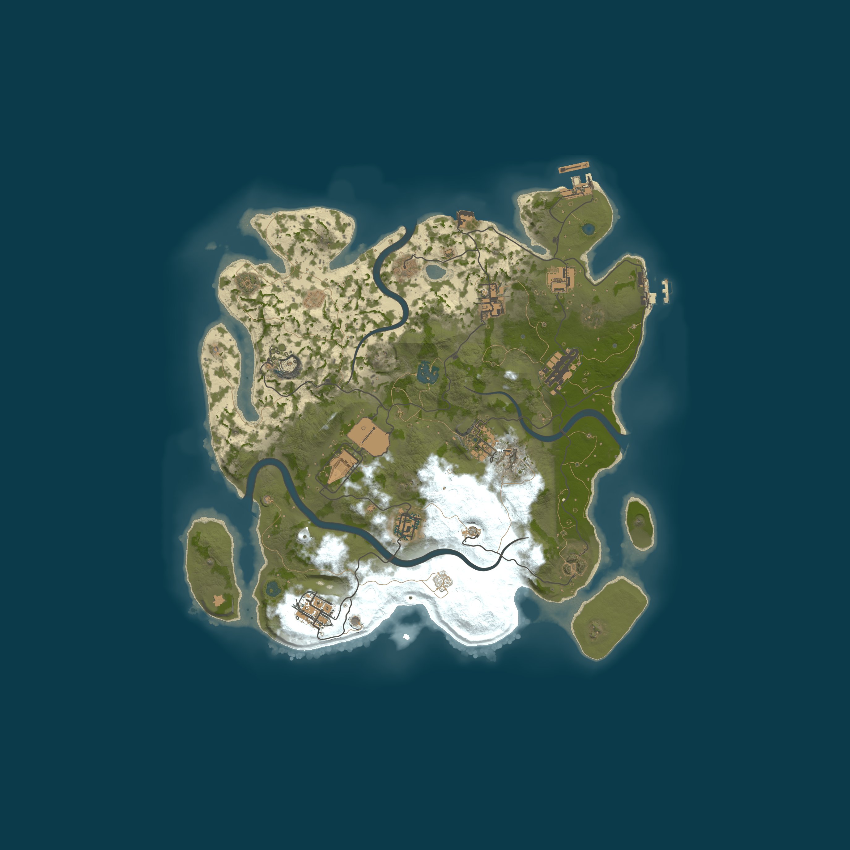 Rust map 3500/1337